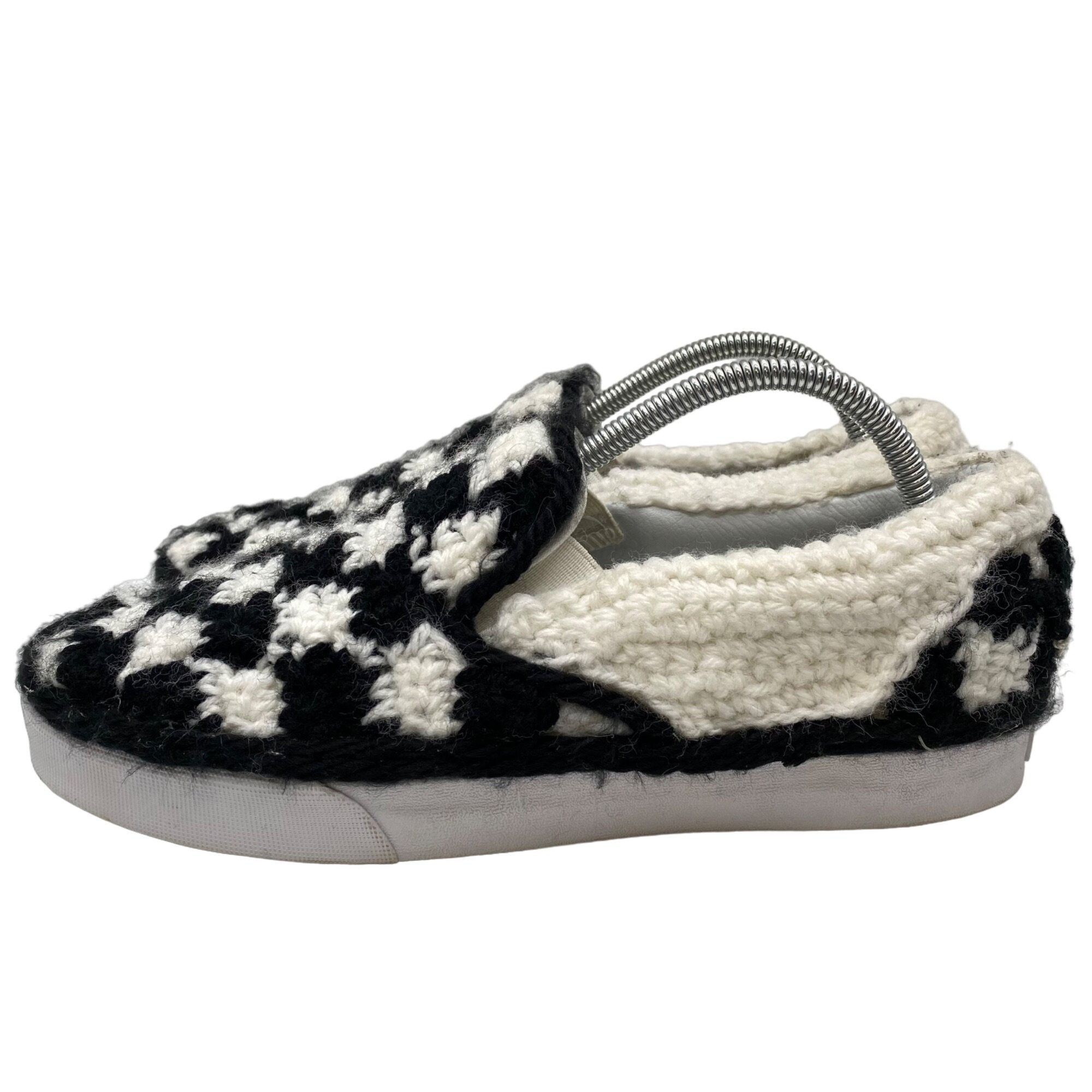 Vans VANS X Custom Culture 2019 Checkered Eye Crochet Design Unis Size US 9 / EU 42 - 2 Thumbnail