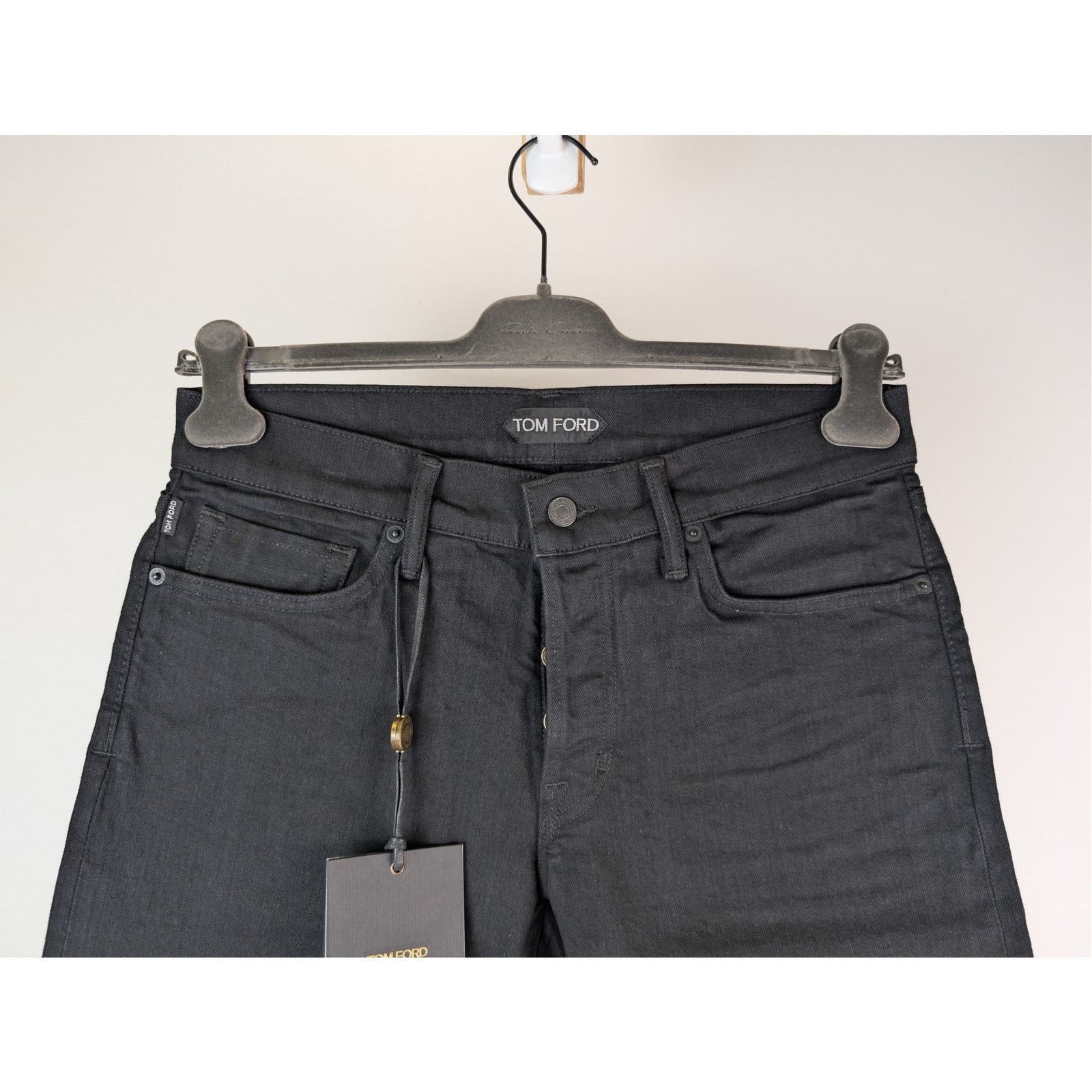 Tom Ford o1rshd1 Denim Jeans Pants in Black Size US 31 - 3 Thumbnail