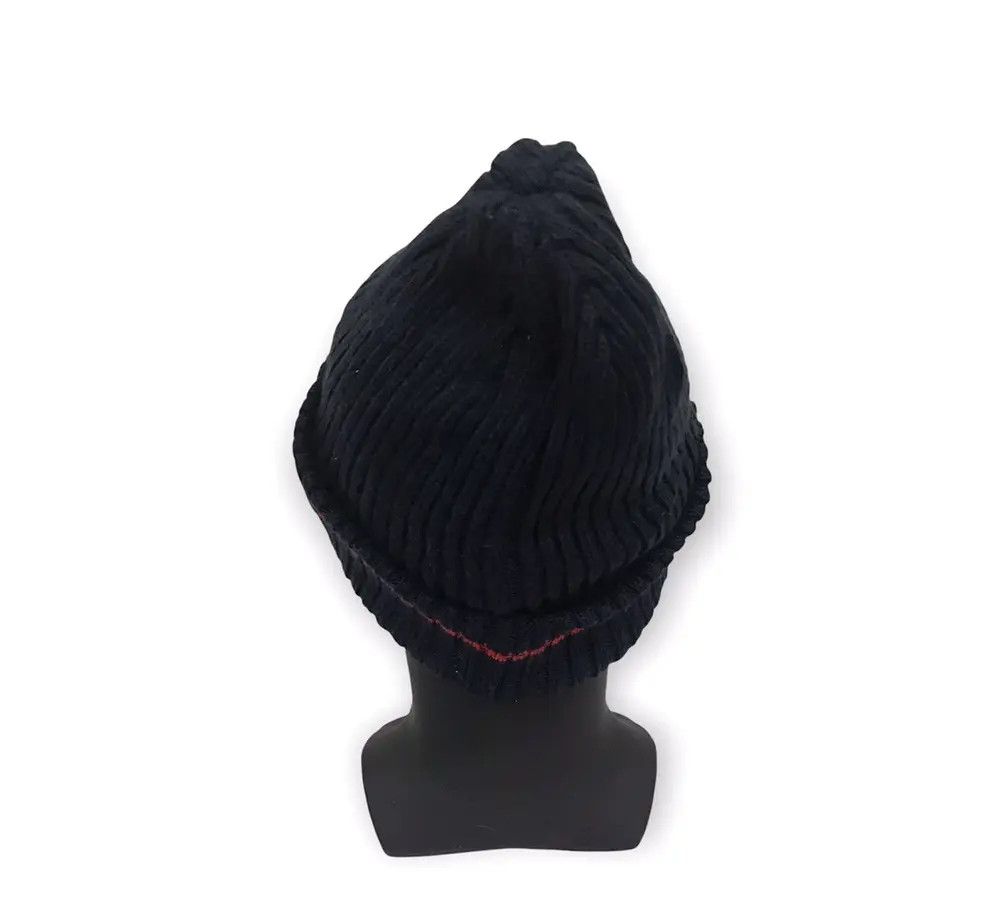 Japanese Brand × Vintage Japanese Brand Reversible Stripe Plain Beanie Hat Size ONE SIZE - 7 Thumbnail
