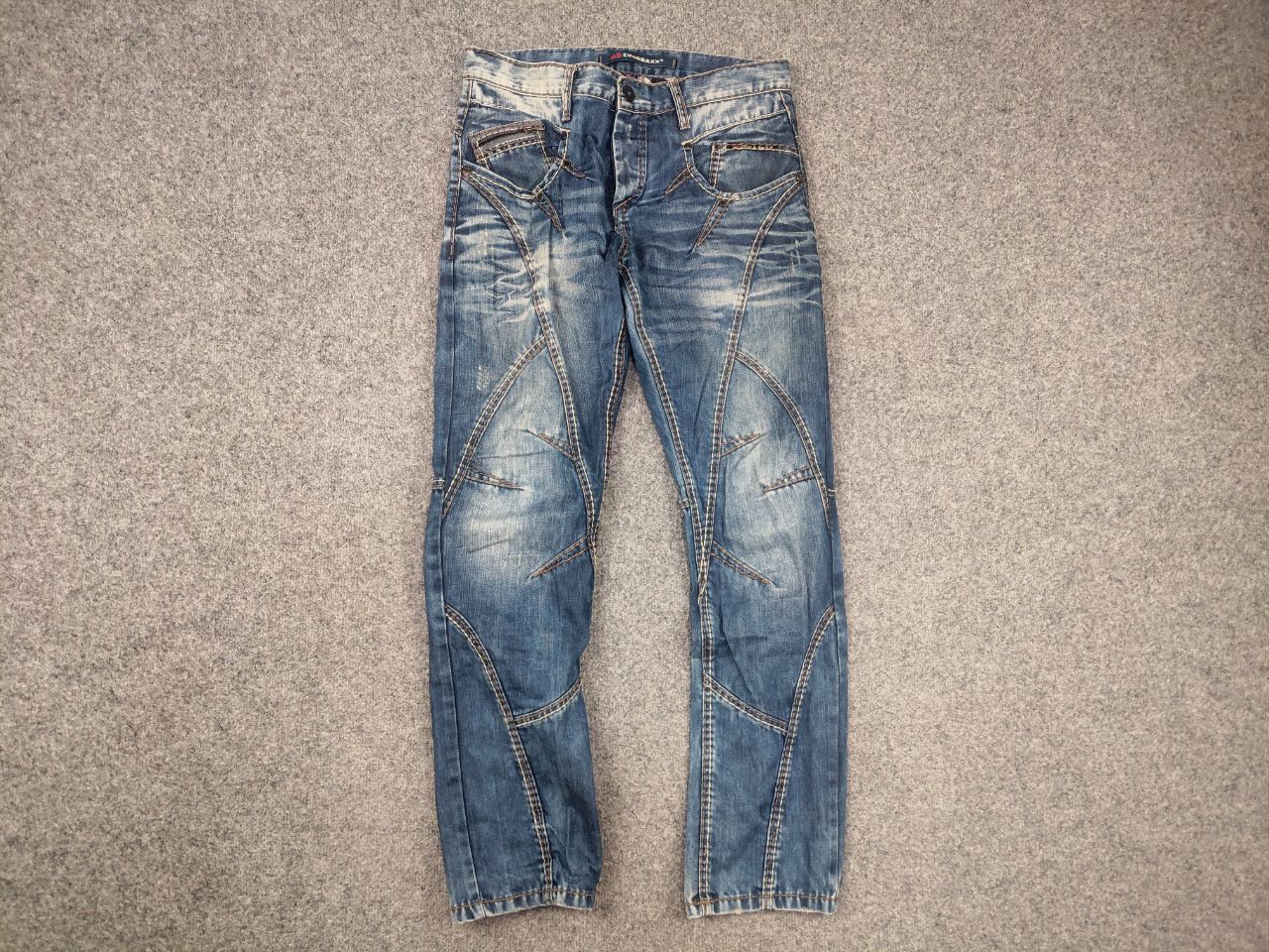 Japanese Brand Vintage Cipo Baxx Japan Y2k Style if six was nine Zip Jeans Size US 32 / EU 48 - 5 Thumbnail