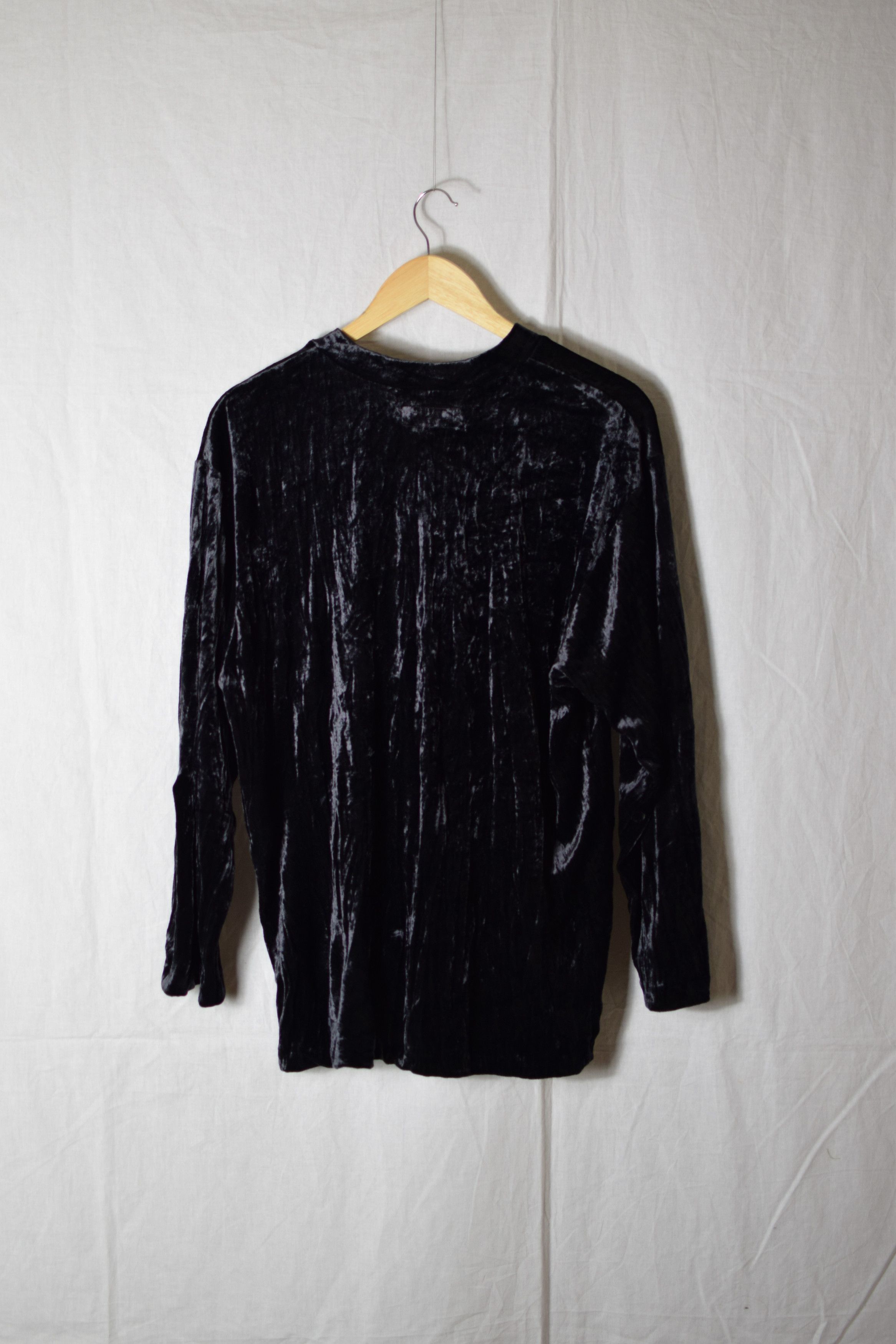 Yohji Yamamoto YYPH AW01 Velour Top - HV-T32-302 Size US L / EU 52-54 / 3 - 3 Thumbnail