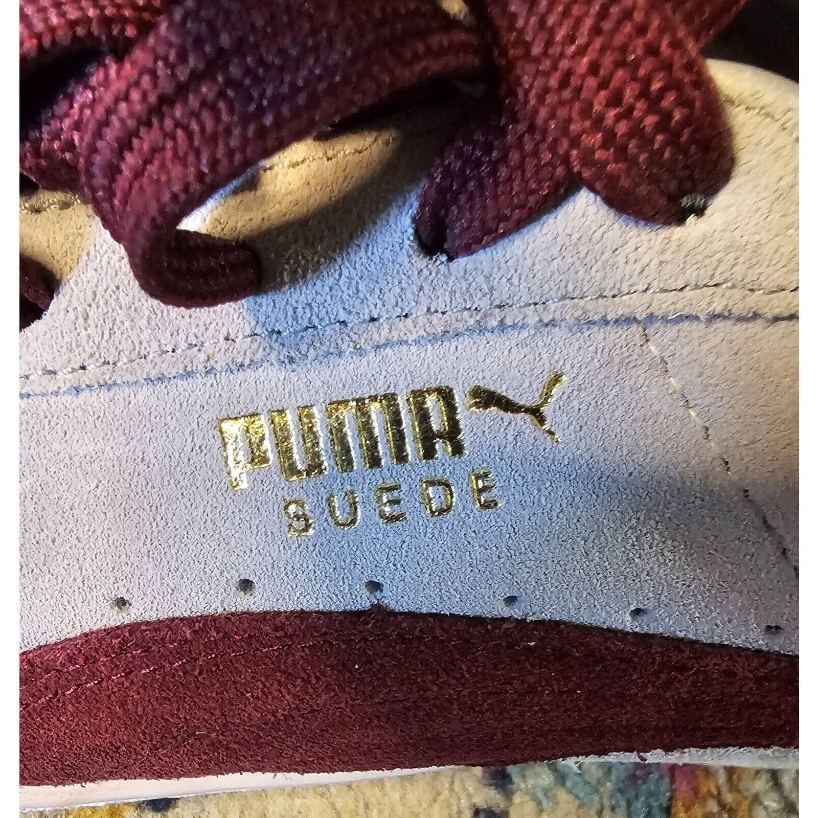 Puma Suede Classic+ Men Size 11/UK10 LowTop Quarry/Zinfandel