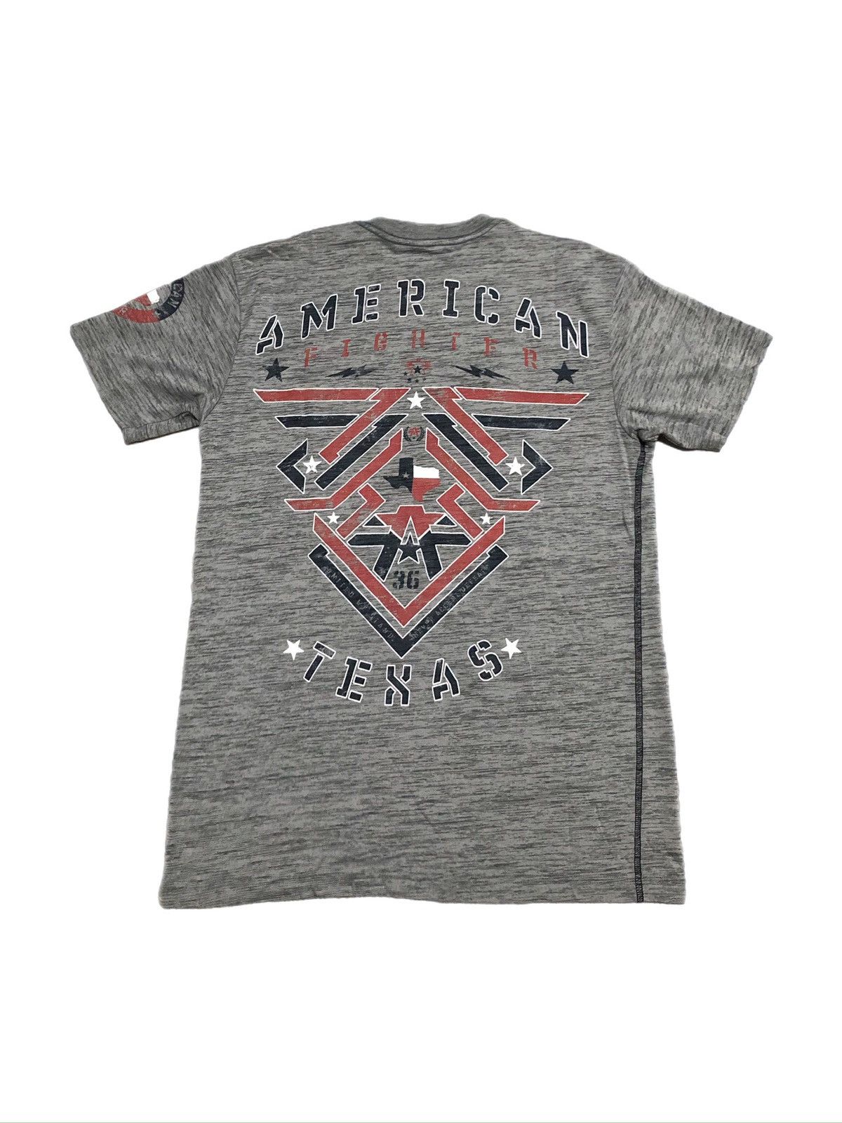 Affliction × Vintage Y2K MMA American Fighter Texas Performance Tee Size US L / EU 52-54 / 3 - 2 Thumbnail
