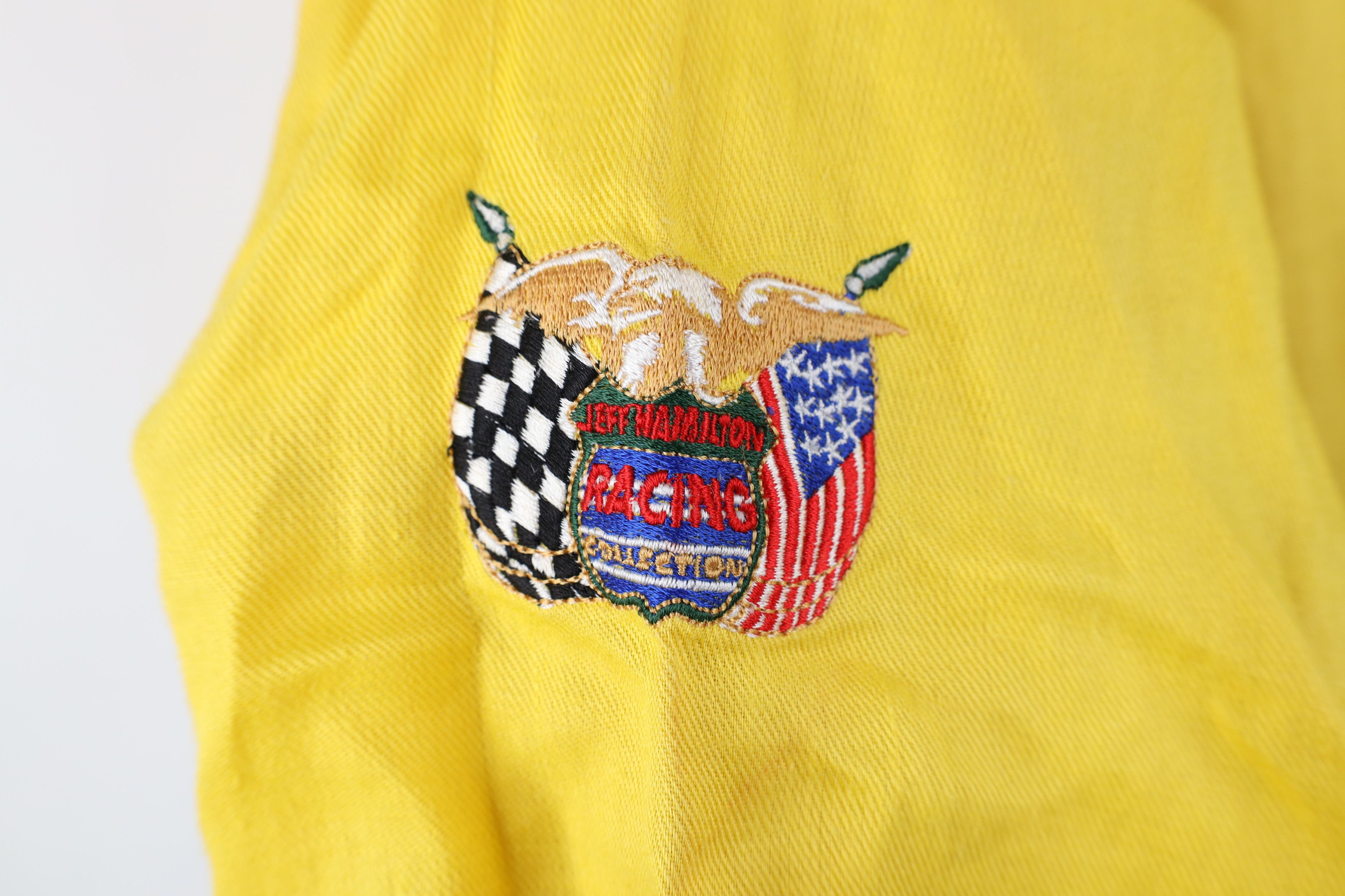 Vintage Vintage 90s NASCAR Racing Pit Crew Button Down Shirt Size US XL / EU 56 / 4 - 10 Thumbnail