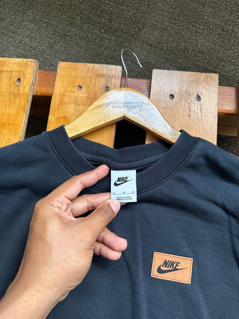 NIKE CHECKERED PATCHES BOX LOGO HOODIE