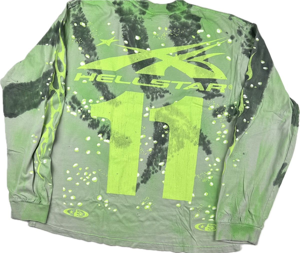 HELLSTAR Hellstar Moto Cross Long Sleeve T-shirt Size US XL / EU 56 / 4 - 3 Thumbnail