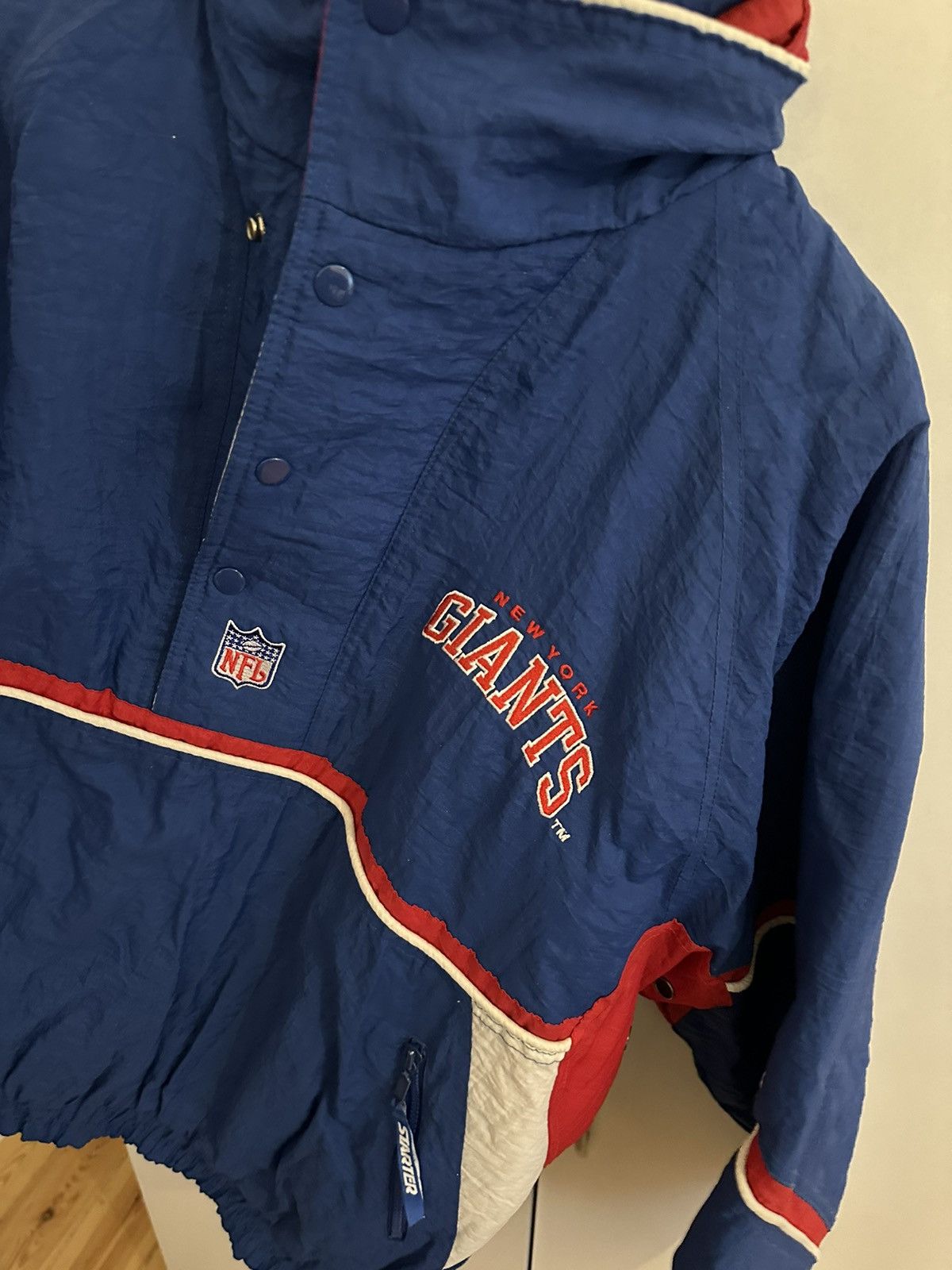 Starter Starter Jacke New York Giants Size L NFL Retro Giants Jacket Size US L / EU 52-54 / 3 - 7 Thumbnail