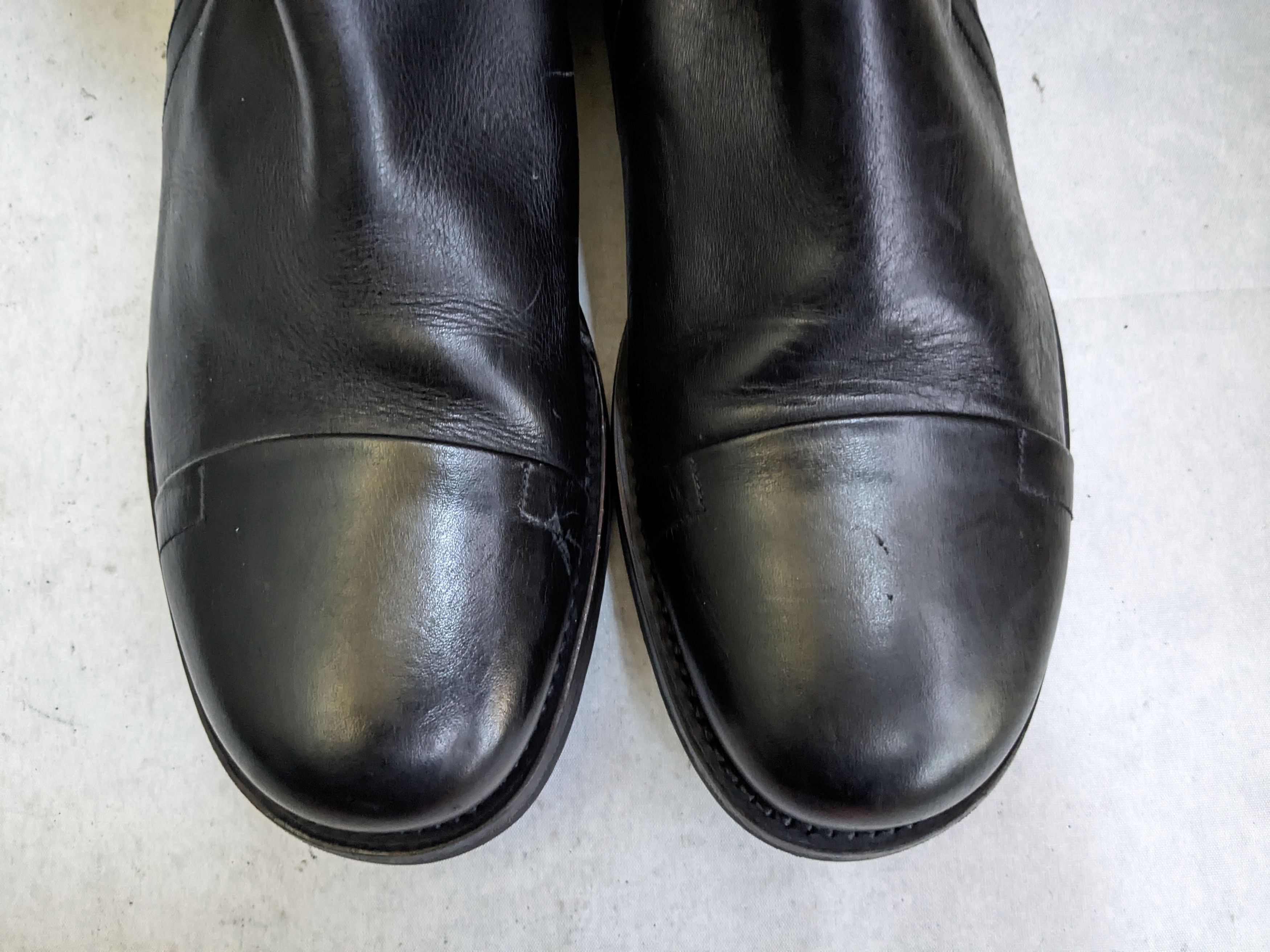 Prada Prada Jodhpur Boots Black 12 Leather Buckle Strap Size US 12 / EU 45 - 4 Thumbnail