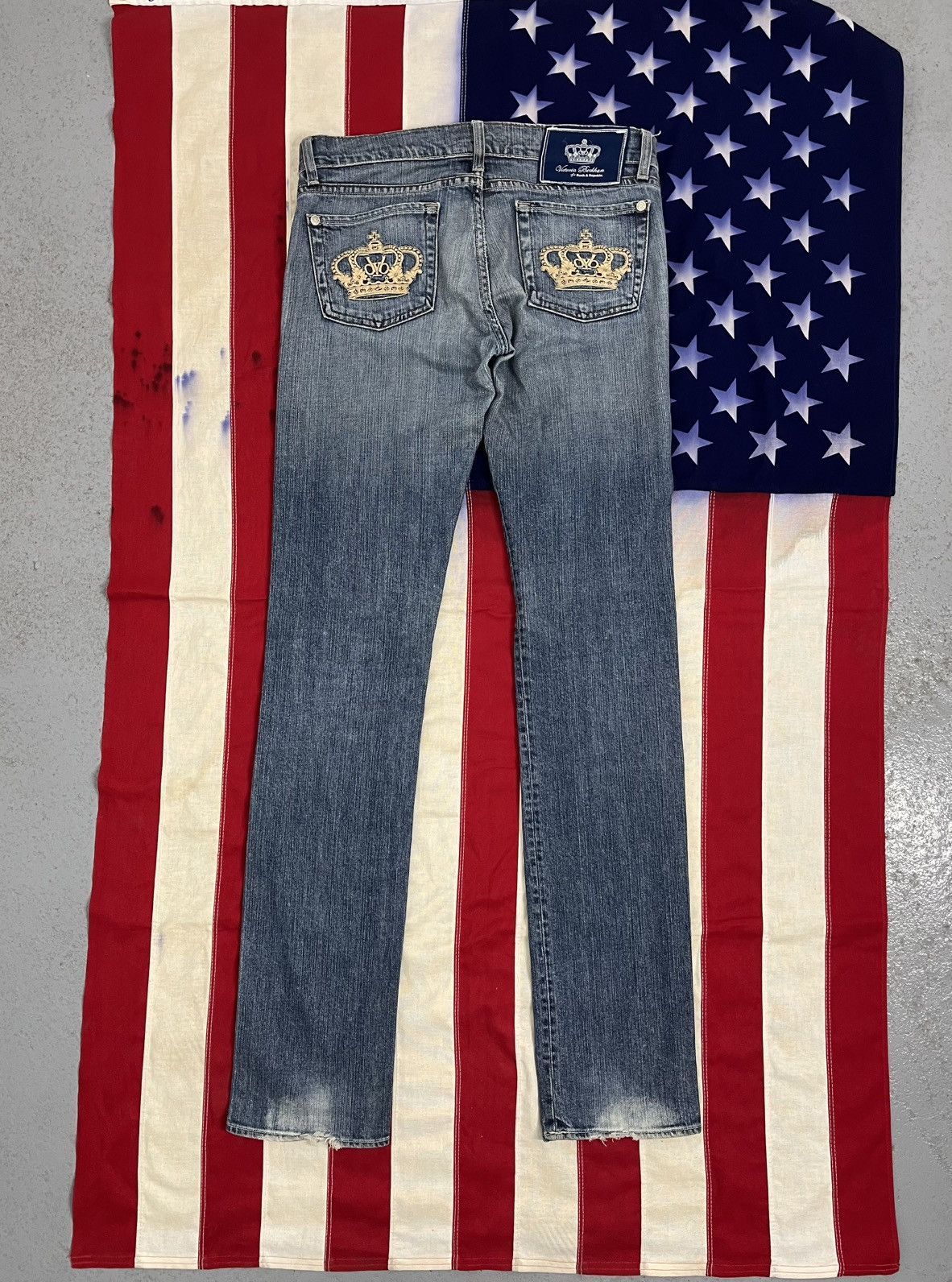 Victoria Beckham Victoria Beckham Pre-owned Bootcut jeans - blue Size 27" / US 4 / IT 40 - 1 Thumbnail
