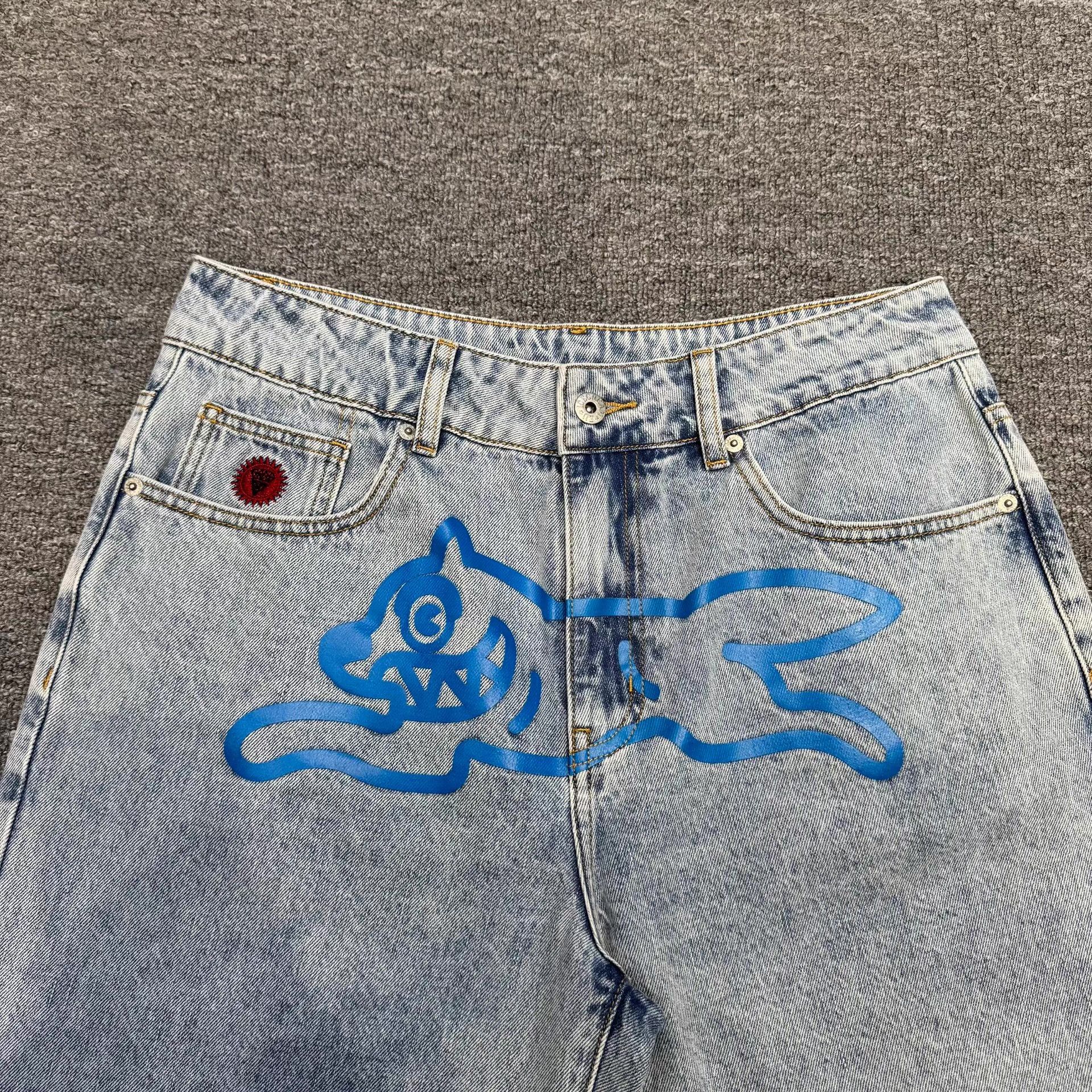 Billionaire Boys Club BBC Flying Dog Denim Shorts Q5 Size US 34 / EU 50 - 6 Thumbnail
