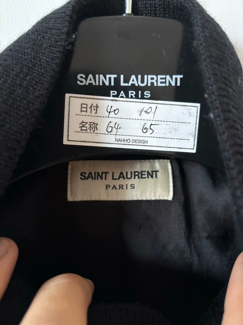 Saint Laurent Paris Saint Laurent Paris Saint Laurent Black Baseball Jacket-25 Size US M / EU 48-50 / 2 - 2 Thumbnail