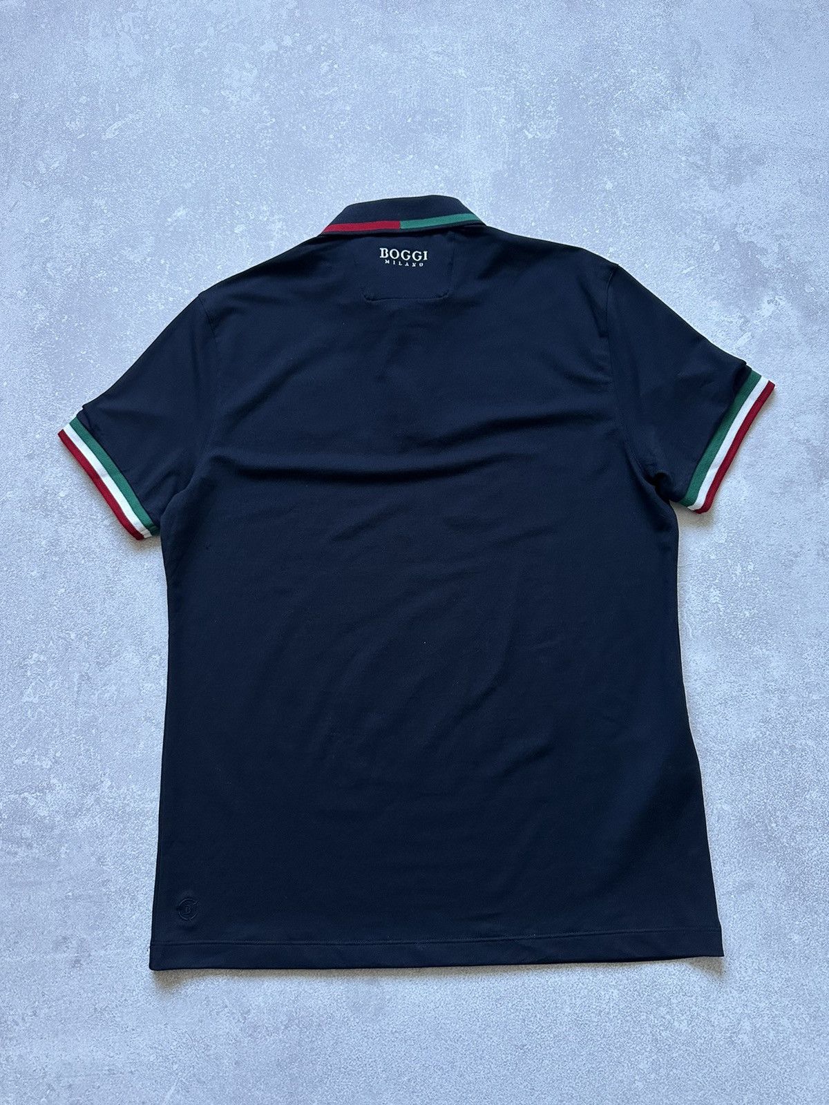 Boggi × Designer Polo BOGGI Milano Dark Blue size M Size US M / EU 48-50 / 2 - 16 Thumbnail