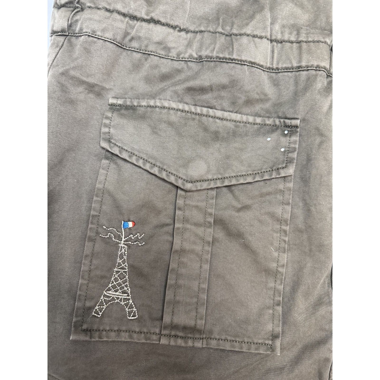 Joie Joie Iban Patchwork Military Utility Jacket Paris France XS Size XS / US 0-2 / IT 36-38 - 8 Thumbnail