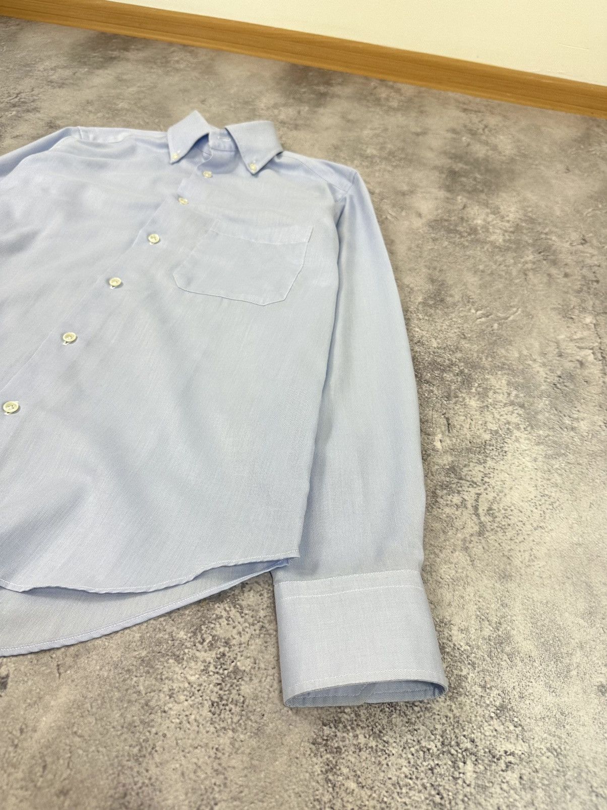 Pal Zileri Vintage Pal Zileri Luxury Formal Designer Shirt Button Up Size US S / EU 44-46 / 1 - 4 Thumbnail