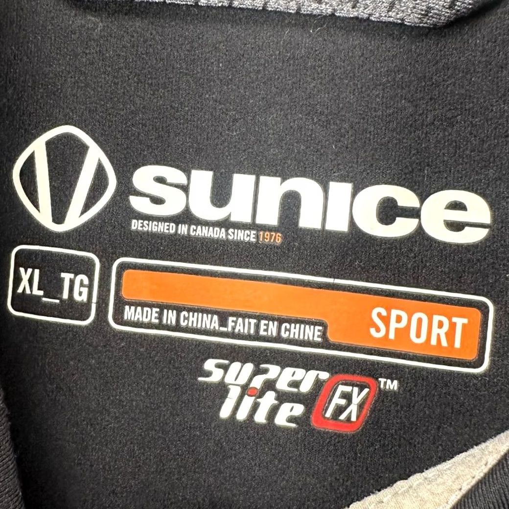 Vintage Sunice Sport Pullover Shirt Mens XL Superlite FX Black Size US XL / EU 56 / 4 - 5 Thumbnail
