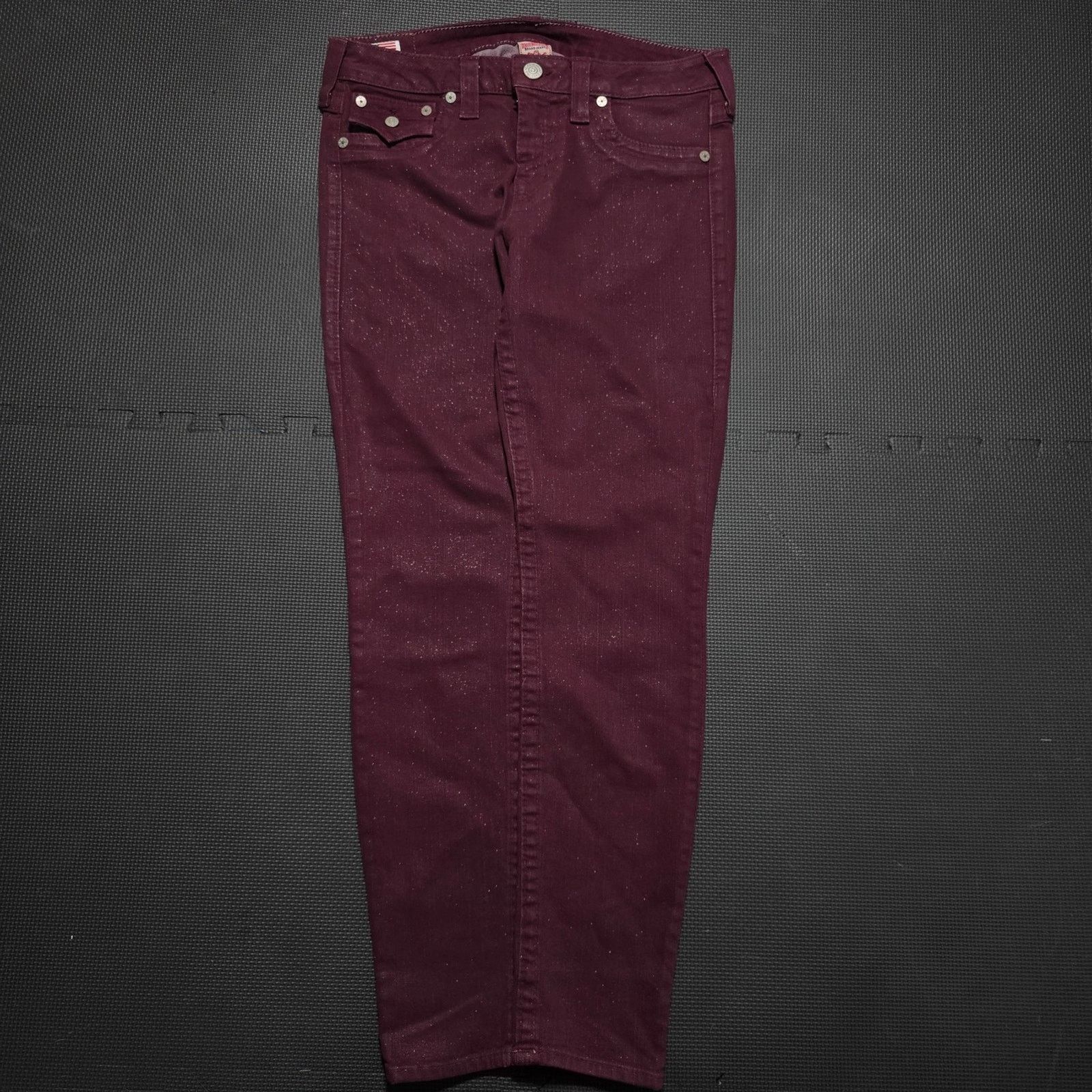 True Religion Vintage 2000s True Religion Glitter Jeans Size 31" - 3 Thumbnail