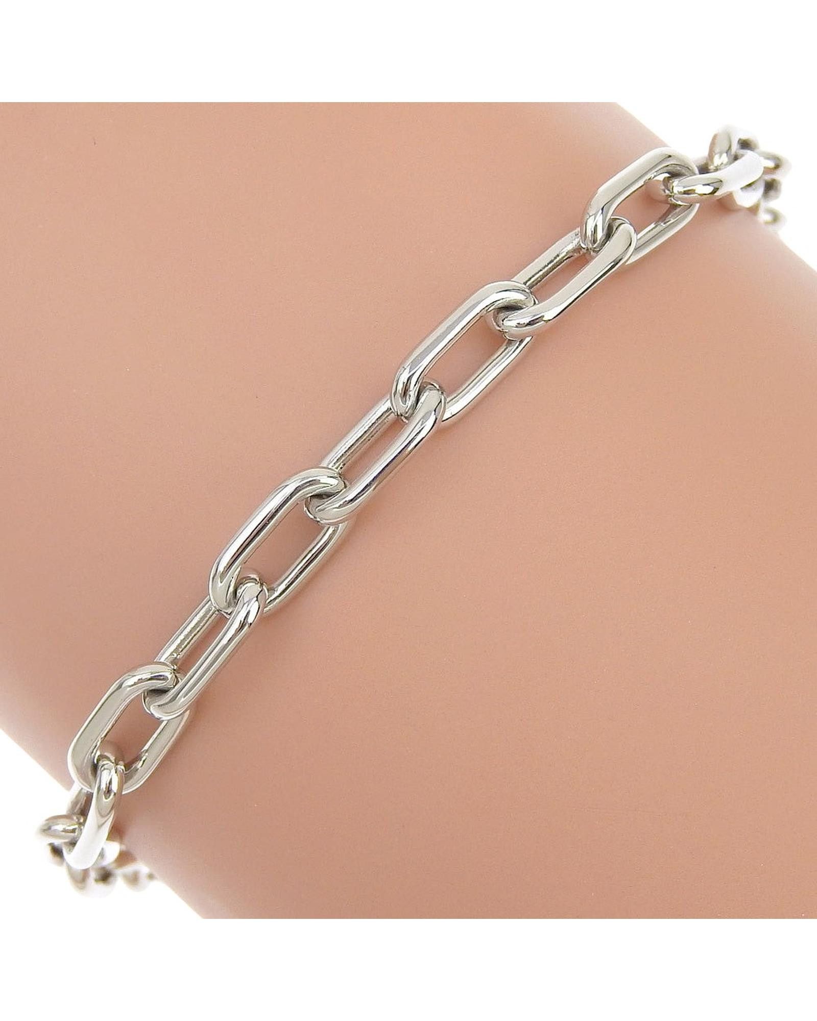 image of Cartier White Gold Spartacus Bracelet in Silver, Women's