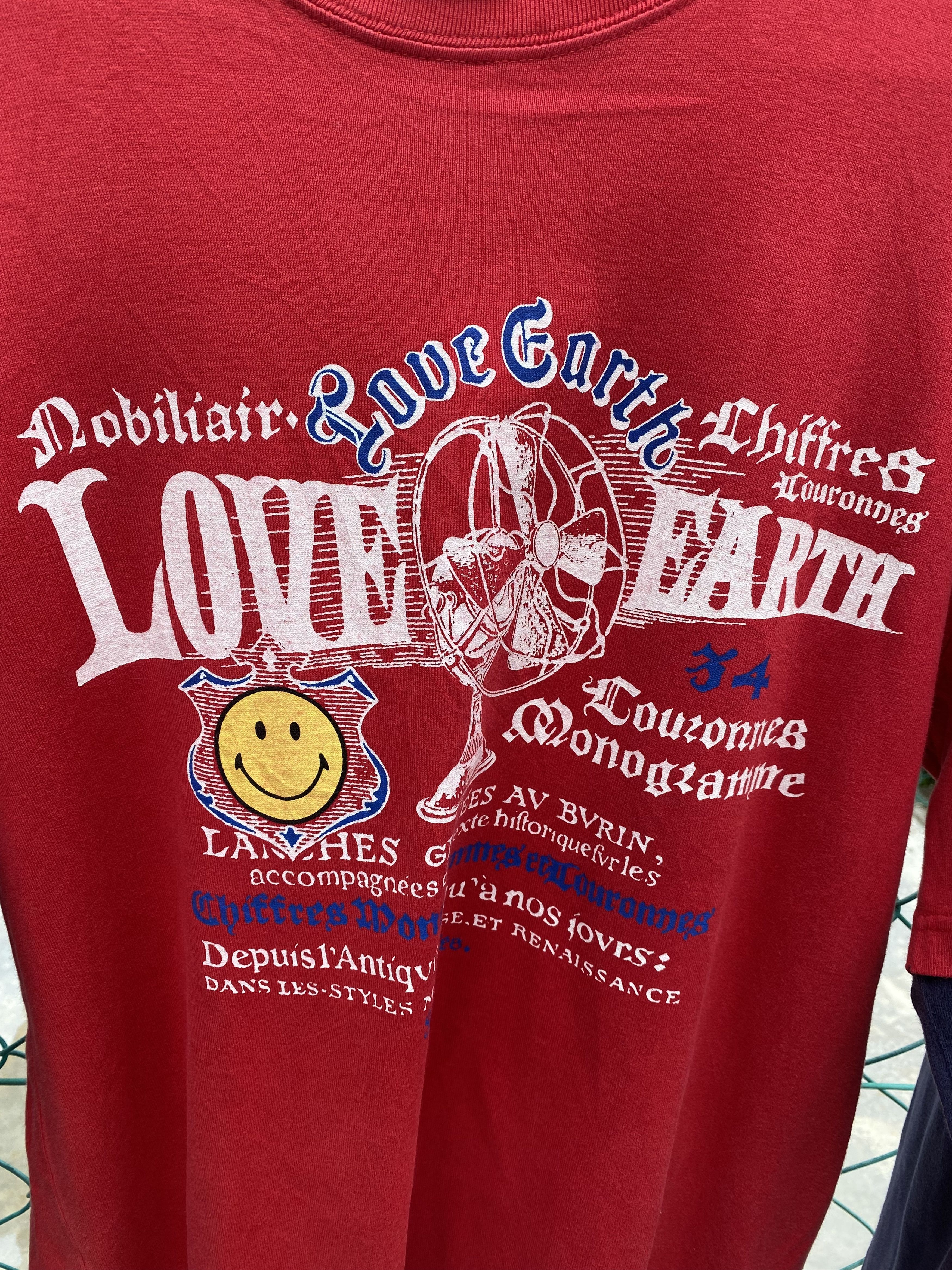Japanese Brand Love earth double sleeve tshirts Size L / US 10 / IT 46 - 7 Thumbnail