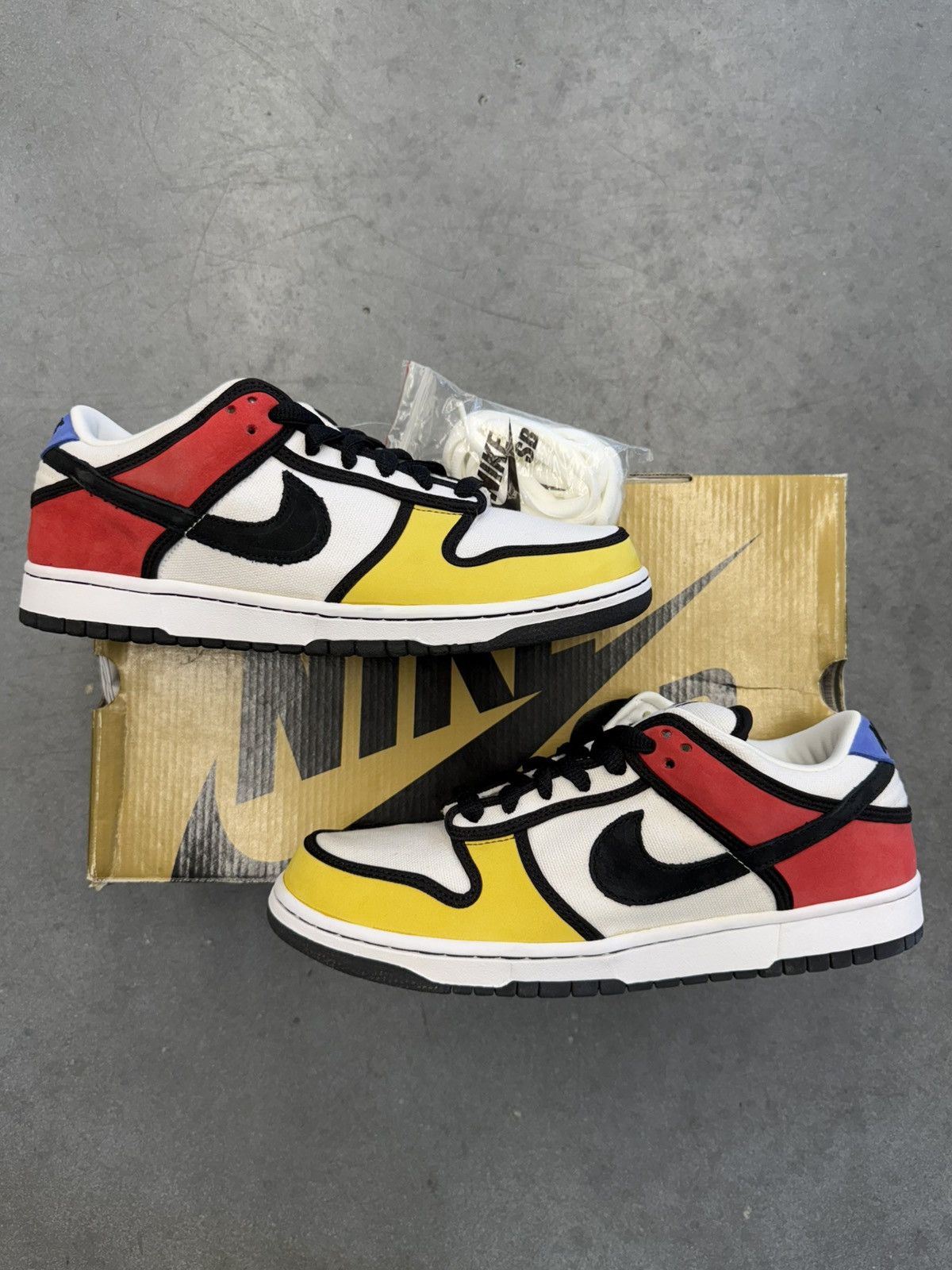 Nike Shoes Nike Dunk Mondrian 2008 Nike SB Dunk Low SB Piet Mondrian