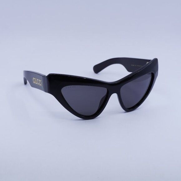 Gucci 🕶️ New Gucci GG1294S 001 Black/Grey Sunglasses Size ONE SIZE - 1 Thumbnail