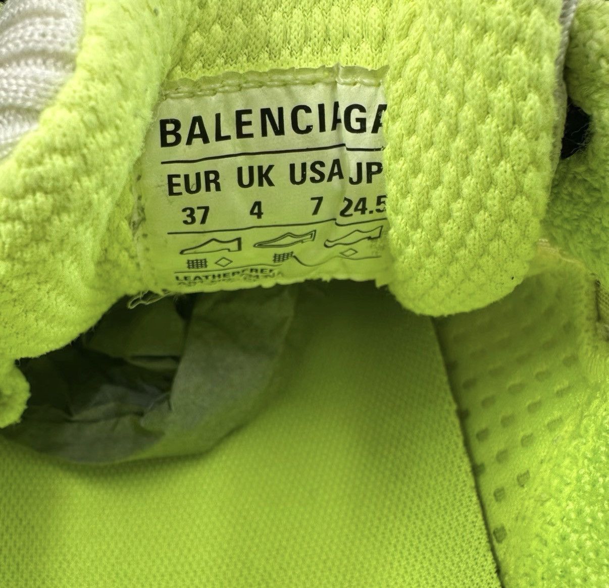 Balenciaga Balenciaga 3XL Grey Green Distressed Dad Sneakers K12 Size US 7 / EU 40 - 3 Thumbnail