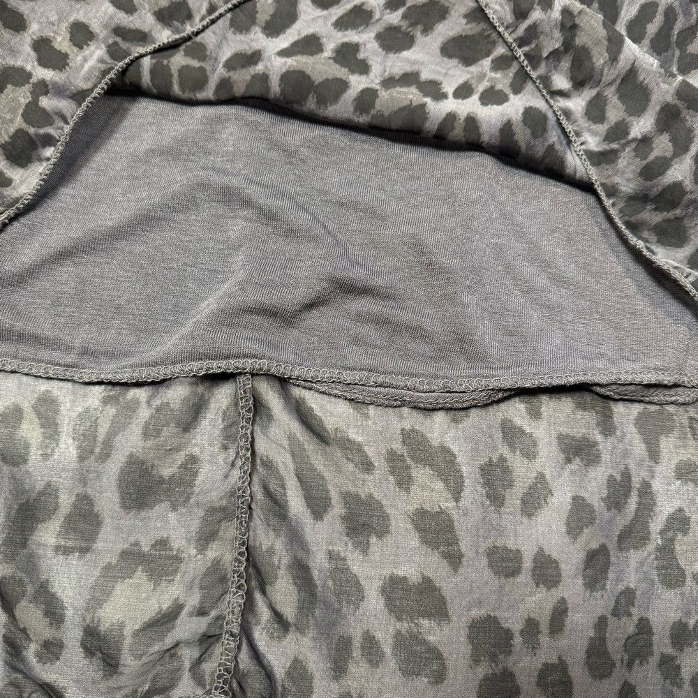 Other M Made In Italy Silk Viscose Blend Animal Print Long Sleeve Size M / US 6-8 / IT 42-44 - 7 Thumbnail