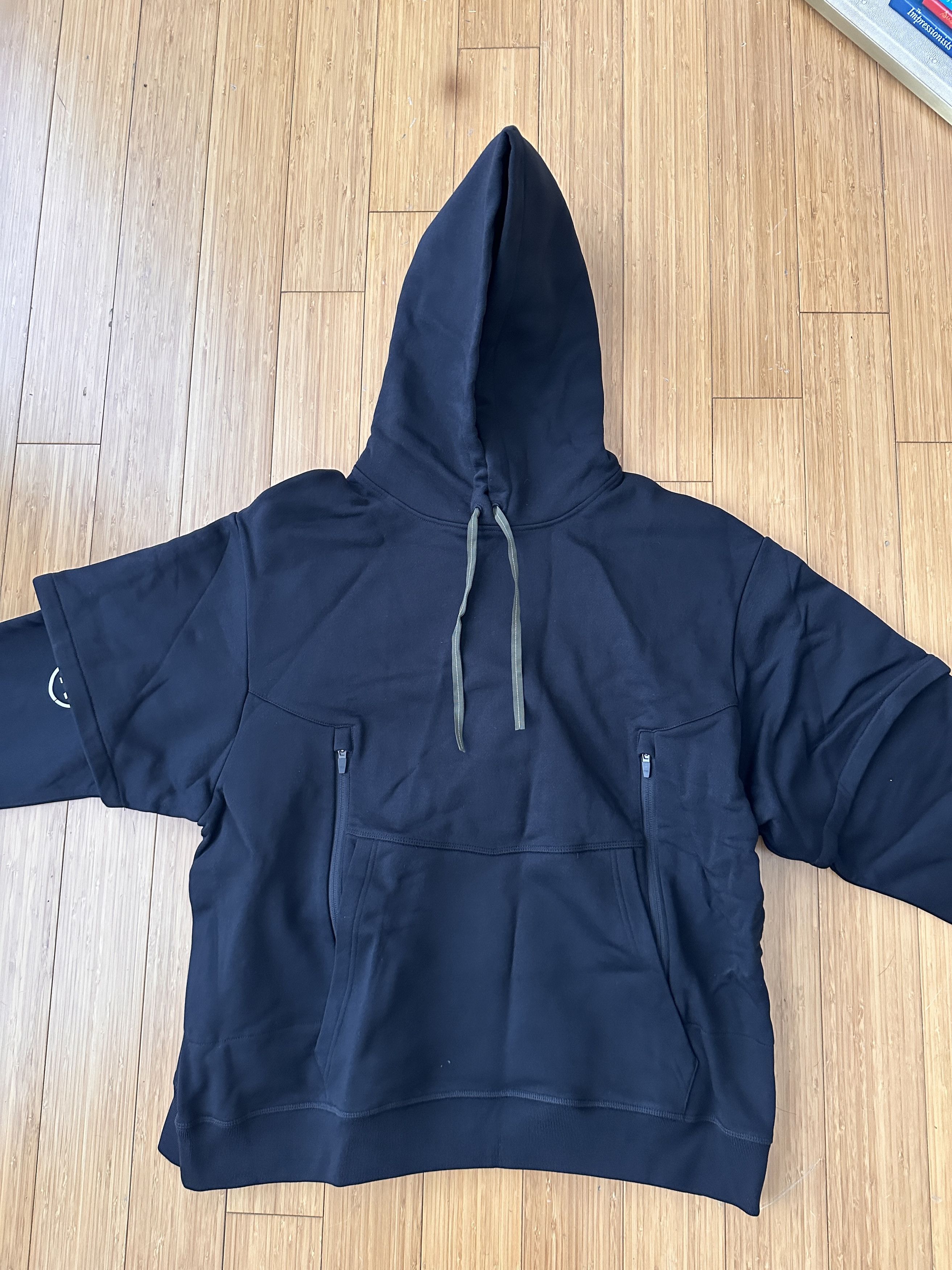 Acronym Acronym S34-PR Black Cotton Hooded Sweatshirt | Grailed