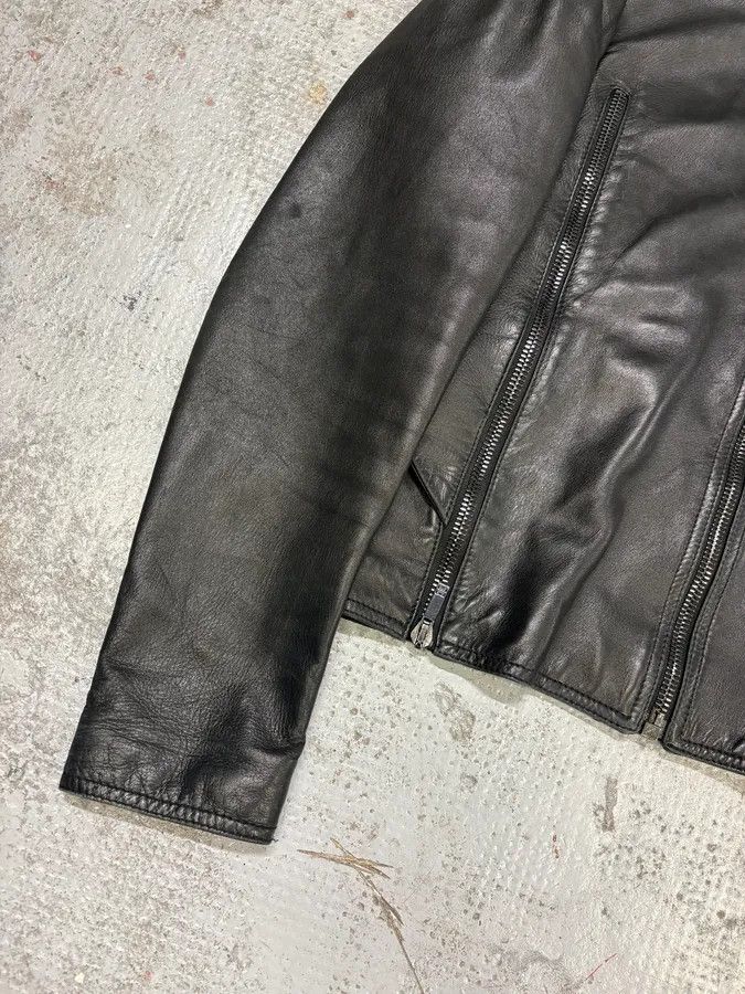 Givenchy AW2012 Givenchy Black Bomber Zip Leather Jacket Size US S / EU 44-46 / 1 - 9 Thumbnail