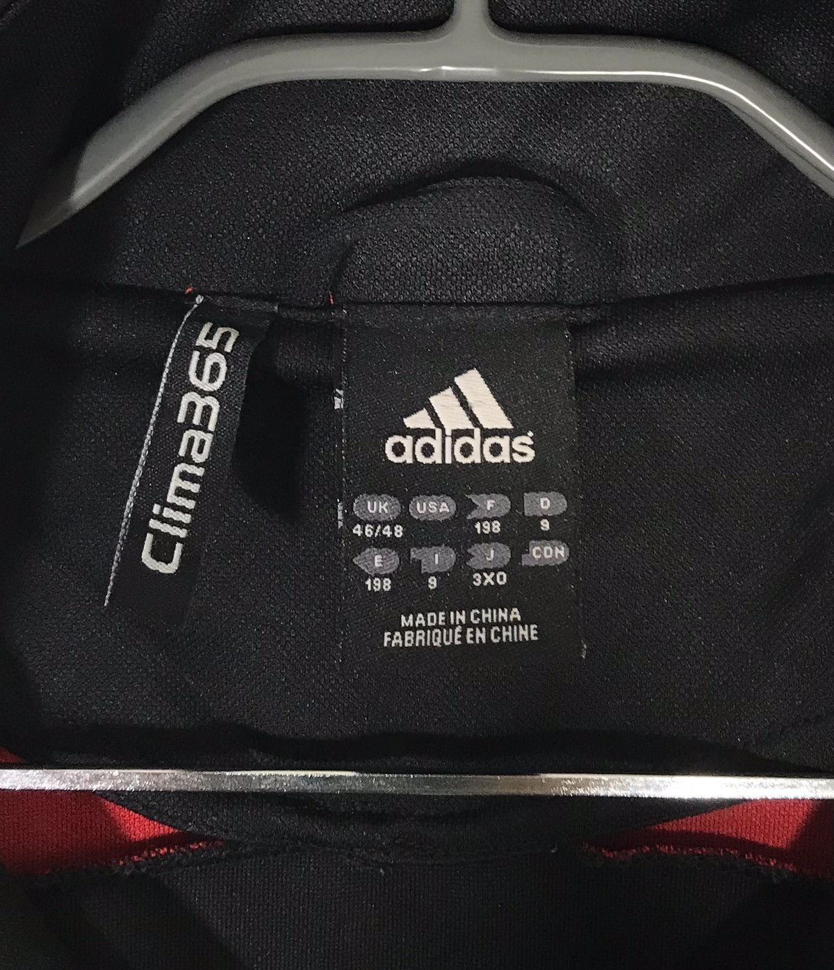 Adidas Milan 2007-08 1/4 Zip Track Top Mens Size XL Size US XL / EU 56 / 4 - 5 Thumbnail