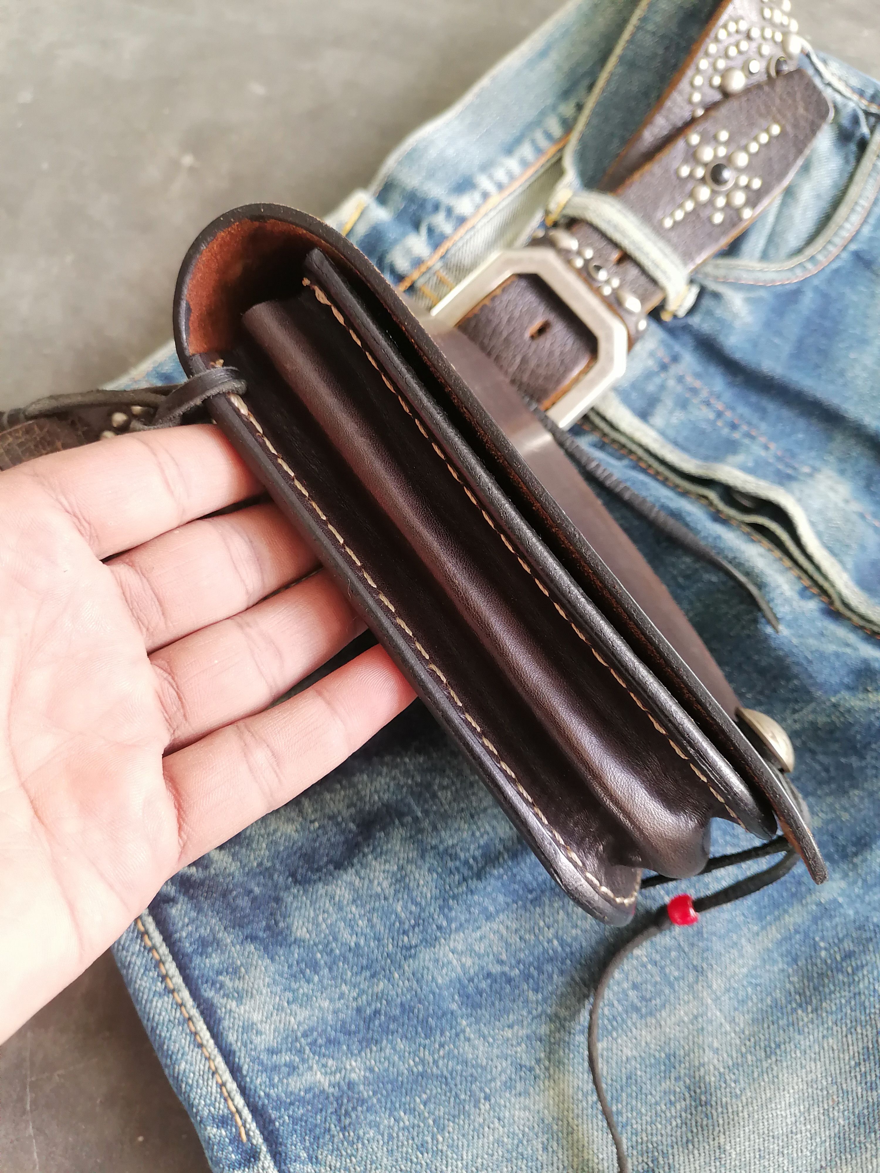 Genuine Leather × Japanese Brand × Redmoon Dakota P&C Leather Works Medicine / Belt Bag Size ONE SIZE - 8 Thumbnail