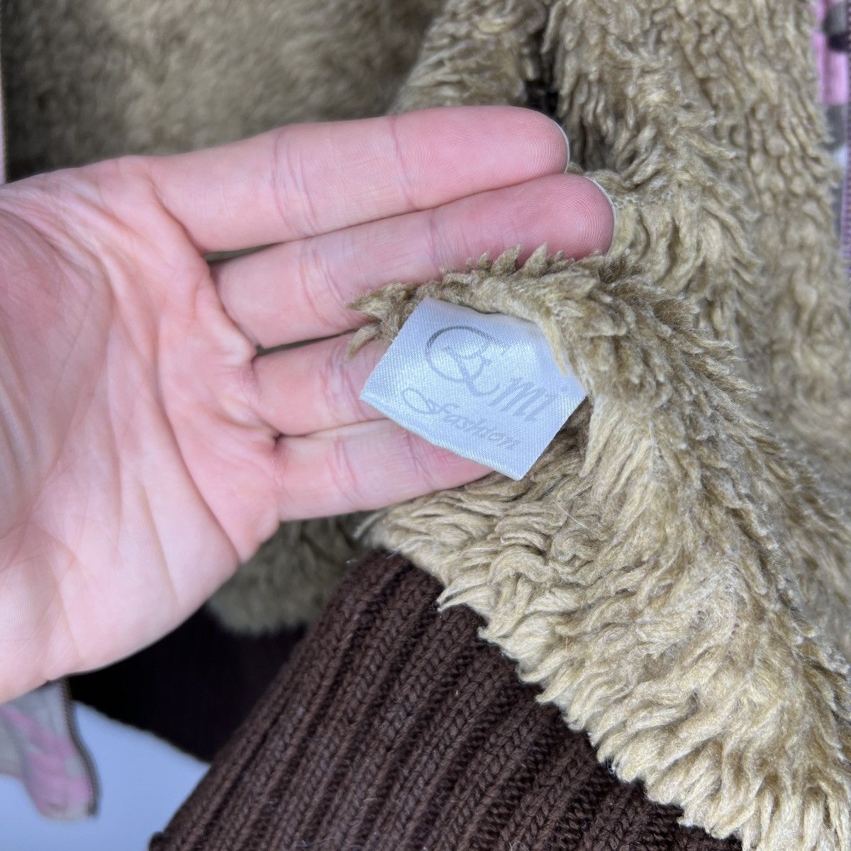 If Six Was Nine × Japanese Brand × Le Grande Bleu (L.G.B.) Vintage Fur Hoodie Giga DX If6was9 LGB Style Sweatshirt Y2K Size M / US 6-8 / IT 42-44 - 10 Thumbnail