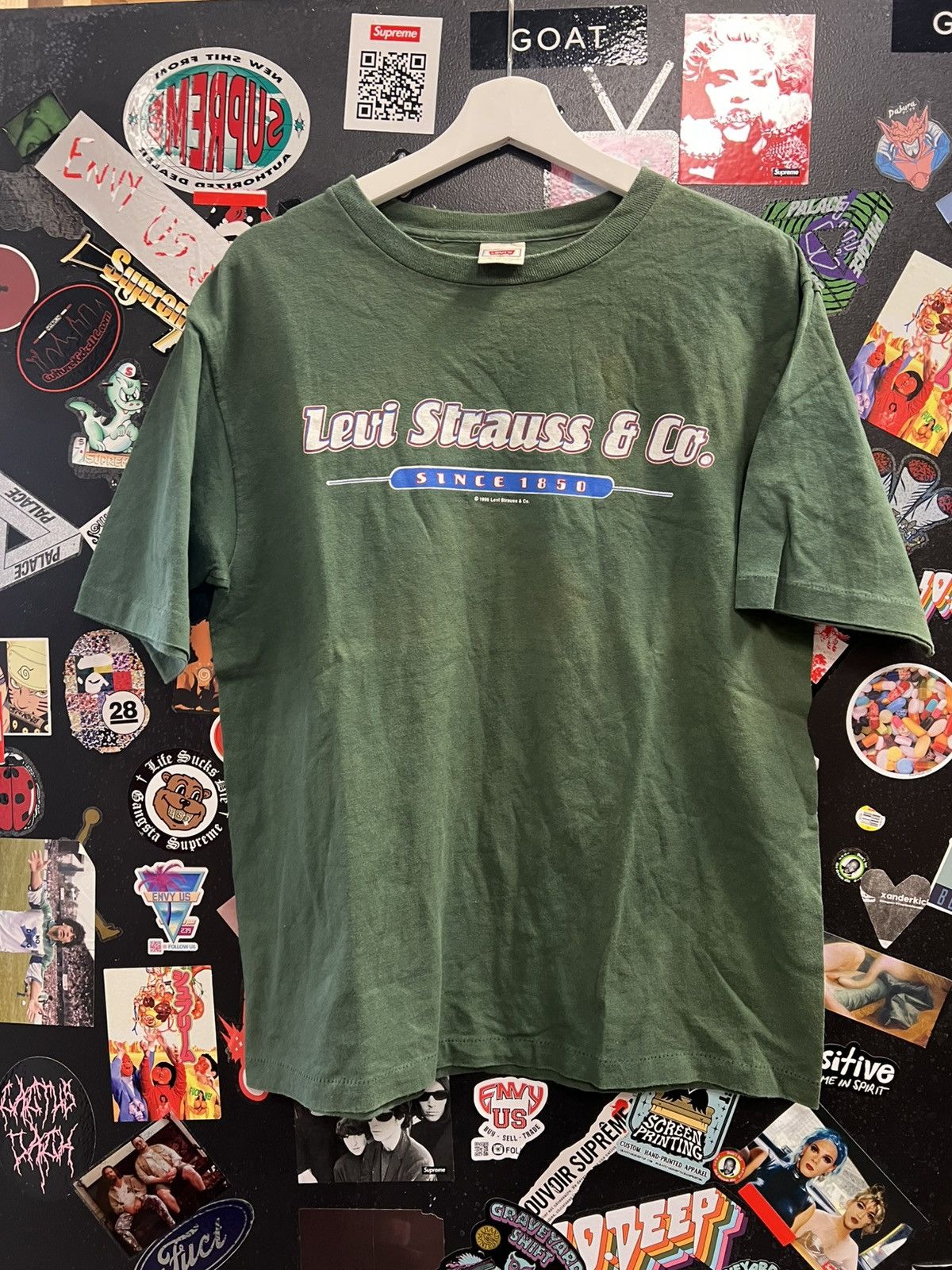 Levi's × Vintage Vintage 1996 Levi’s Strauss & Co Shirt Size US L / EU 52-54 / 3 - 1 Thumbnail