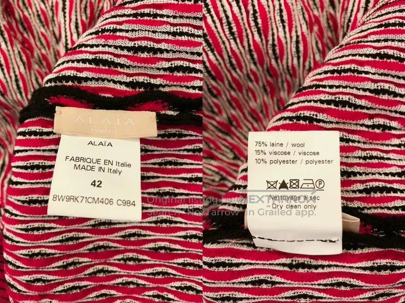 Alaia Alaia Wool Dress Size M / US 6-8 / IT 42-44 - 8 Thumbnail