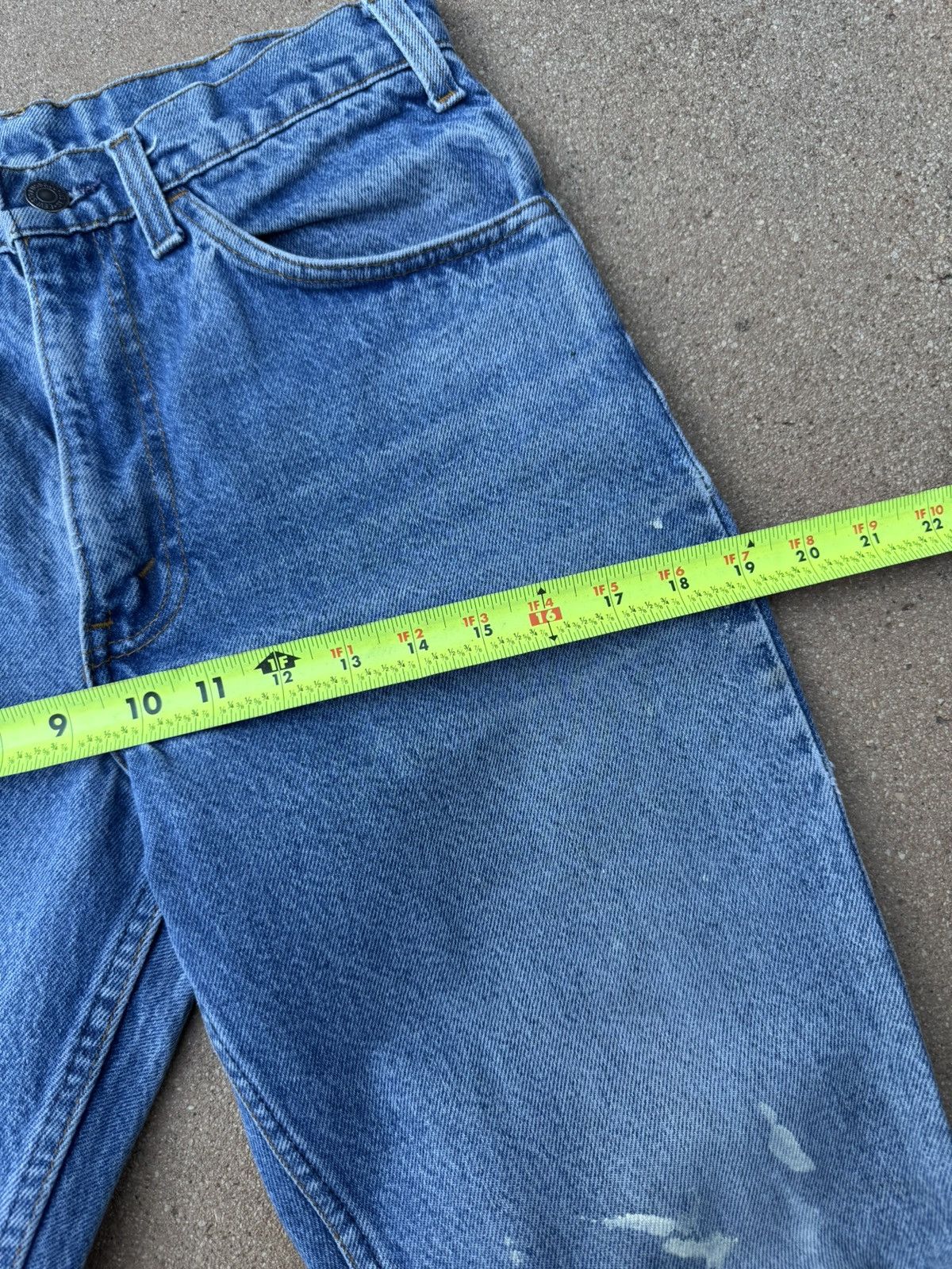 Levi's Vtg 70’s Levi’s 646 Orange Tab Bellbottom Flare Jeans 30x30 Size US 30 / EU 46 - 12 Thumbnail