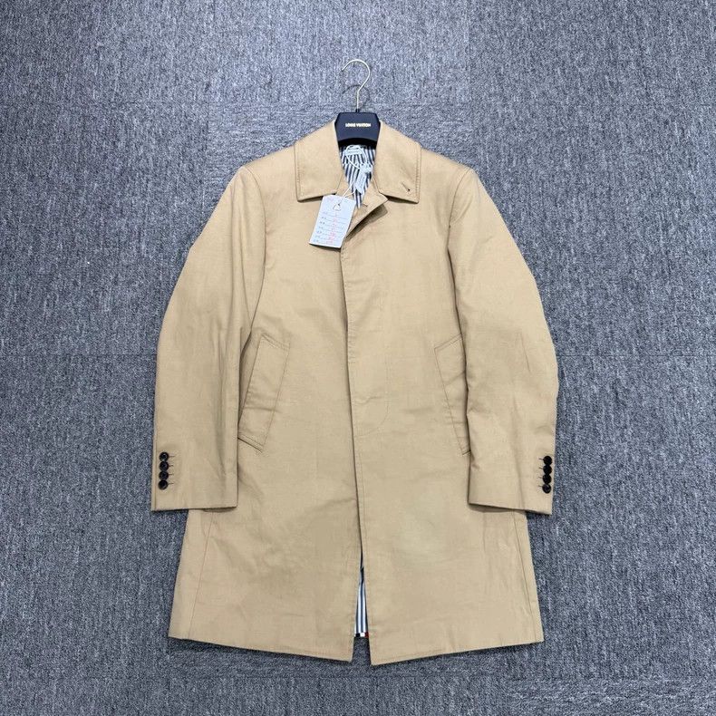 Thom Browne Beige Long Coat- dmc