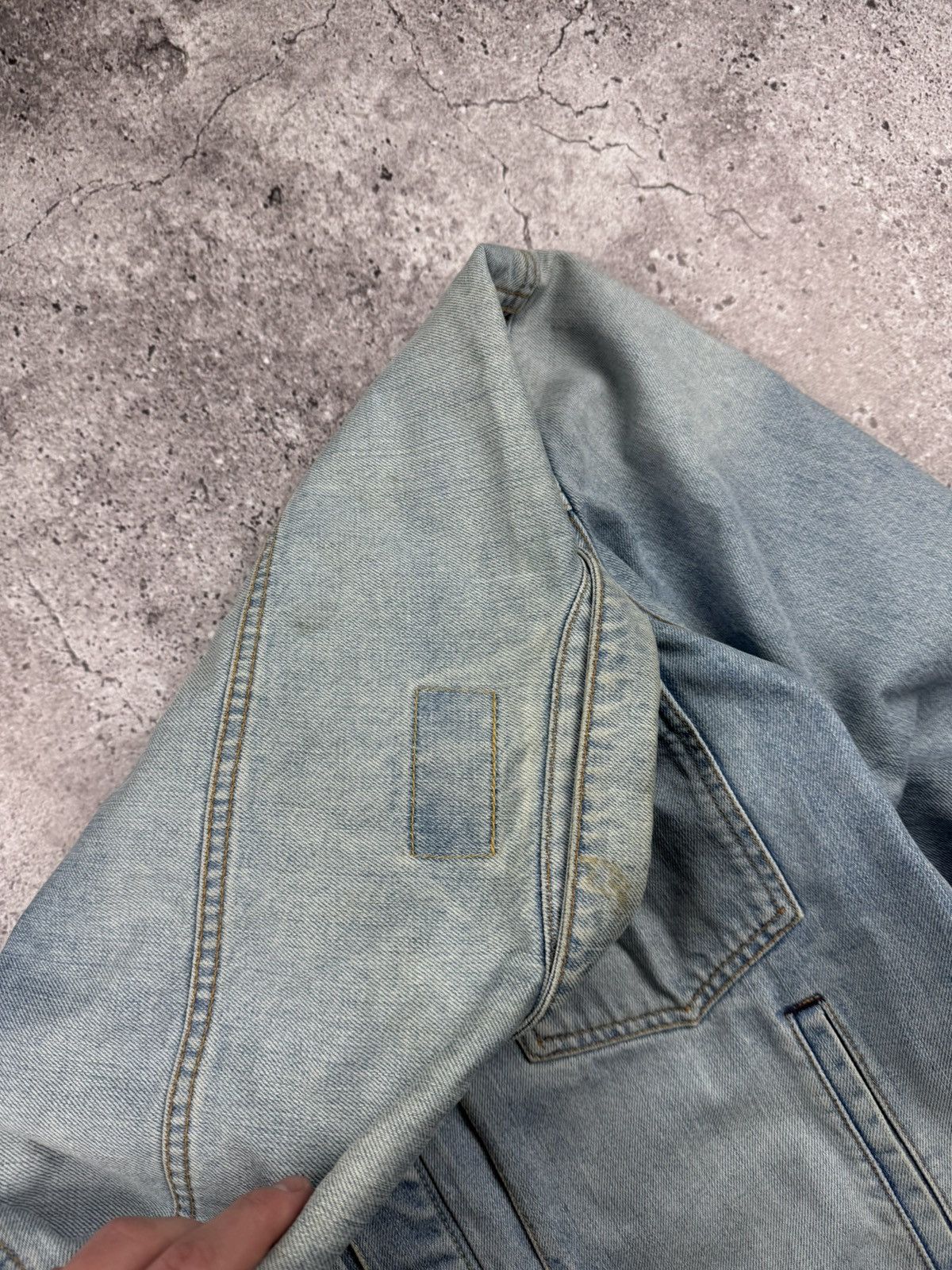 Japanese Brand × Vintage JAPANESSE DENIM JACKET&JEANS KAPITAL Y2K BAGGY SIZE LARGE Size US L / EU 52-54 / 3 - 6 Thumbnail