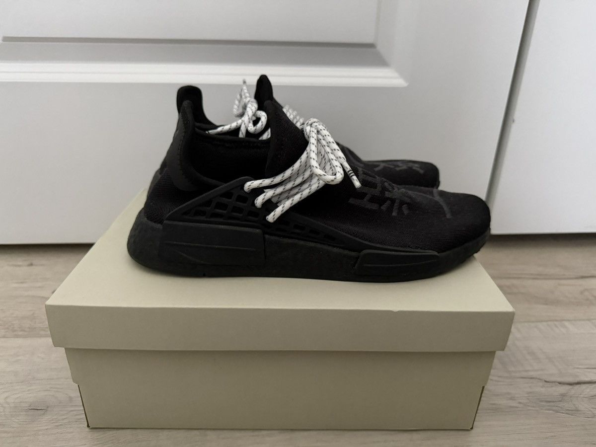 Adidas × Pharrell Adidas x Pharrell NMD Human Race Black Size US 8.5 / EU 41-42 - 2 Thumbnail