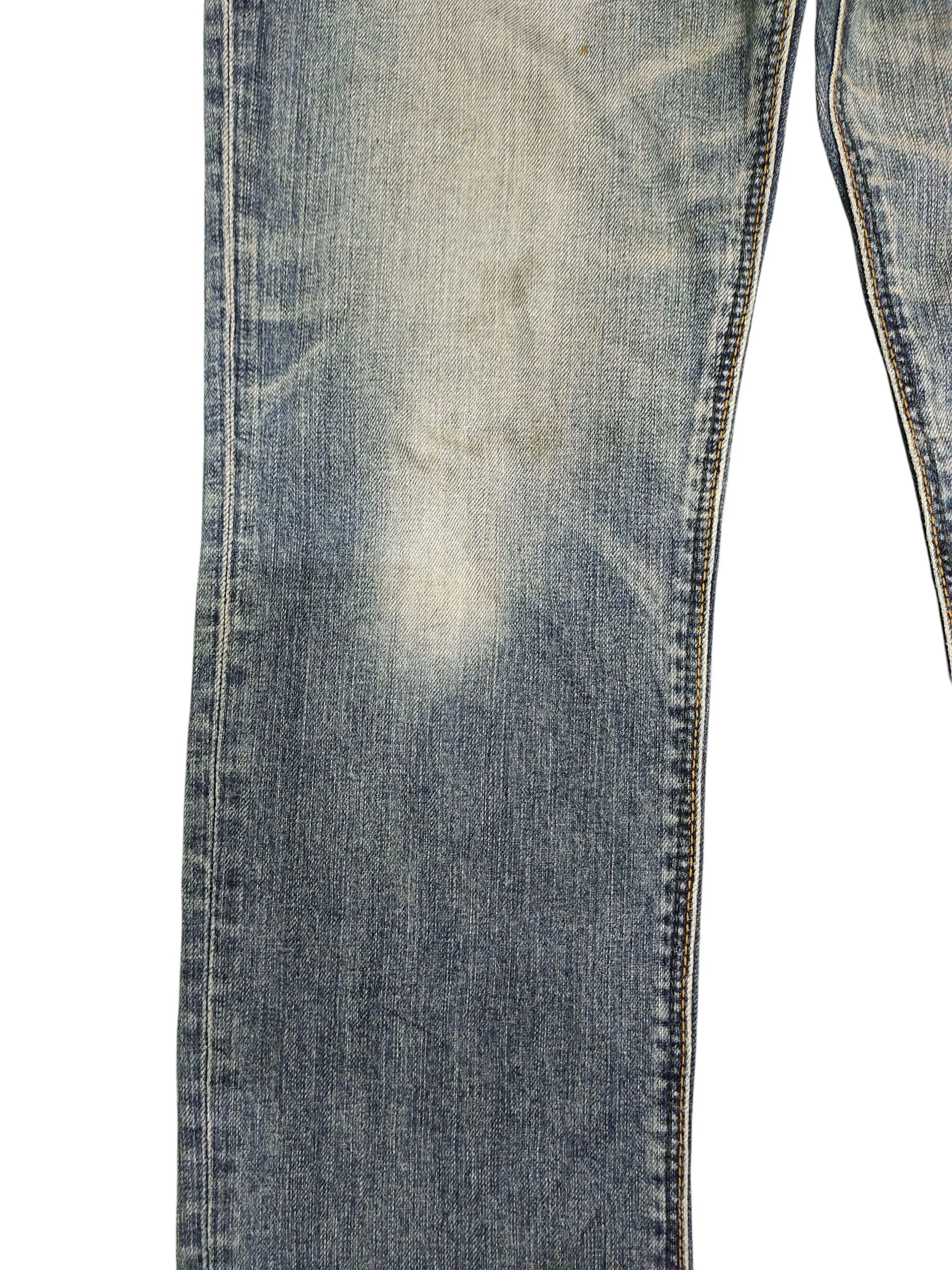 Comme des Garcons × Undercover Vintage Edwin 503 Clawmark Distress Denim Jeans Size US 31 - 4 Thumbnail