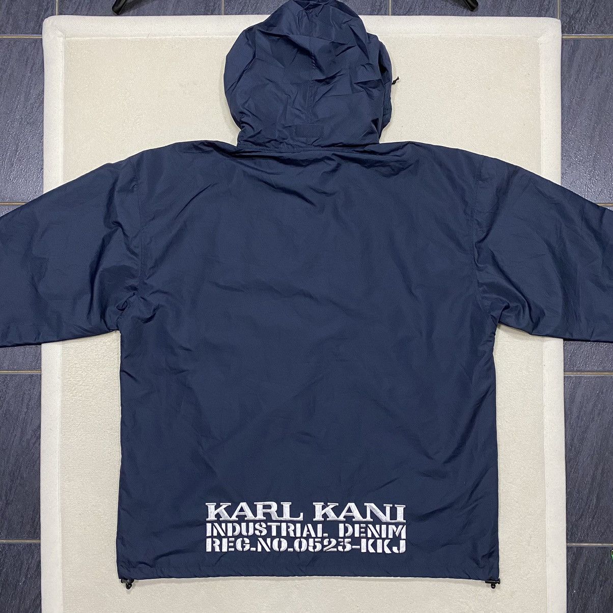 Designer × Karl Kani KARL KANI Hidden Hoodie Anorak Windbreaker Size US XL / EU 56 / 4 - 6 Thumbnail