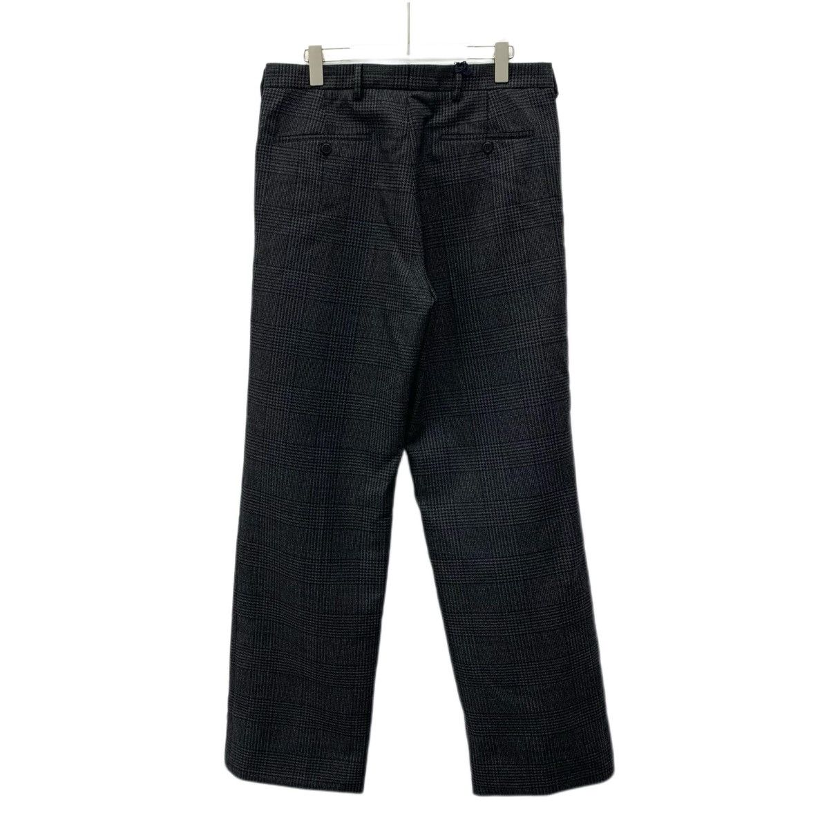Prada Prada 24FW Dark Grey Wool Plaid Casual Trousers K26WX Size US 36 / EU 52 - 2 Thumbnail