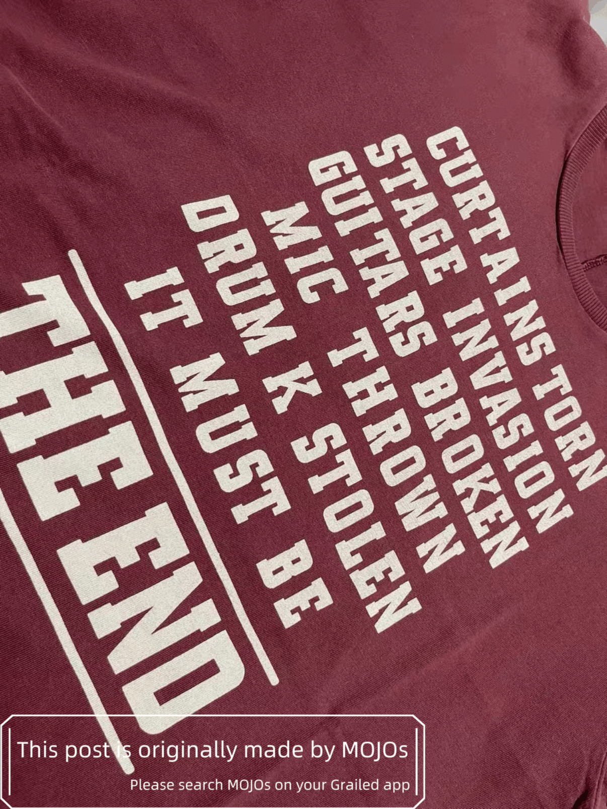 Dior Dior Homme 05AW The End Slogan Tee mojos745 Size US L / EU 52-54 / 3 - 3 Thumbnail