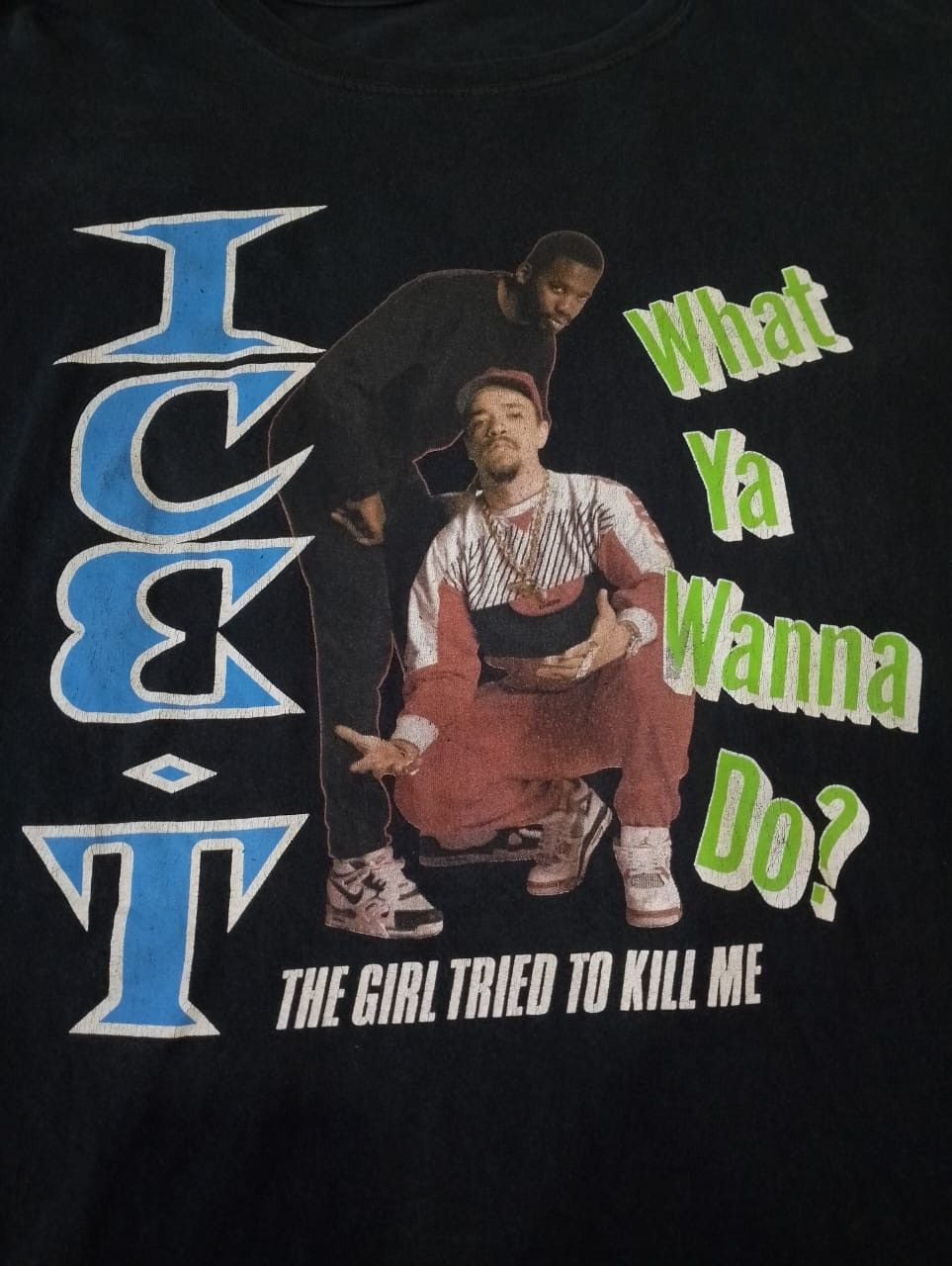 Band Tees × Rap Tees Ice -T What ya warna do! Tees Size US XL / EU 56 / 4 - 3 Thumbnail