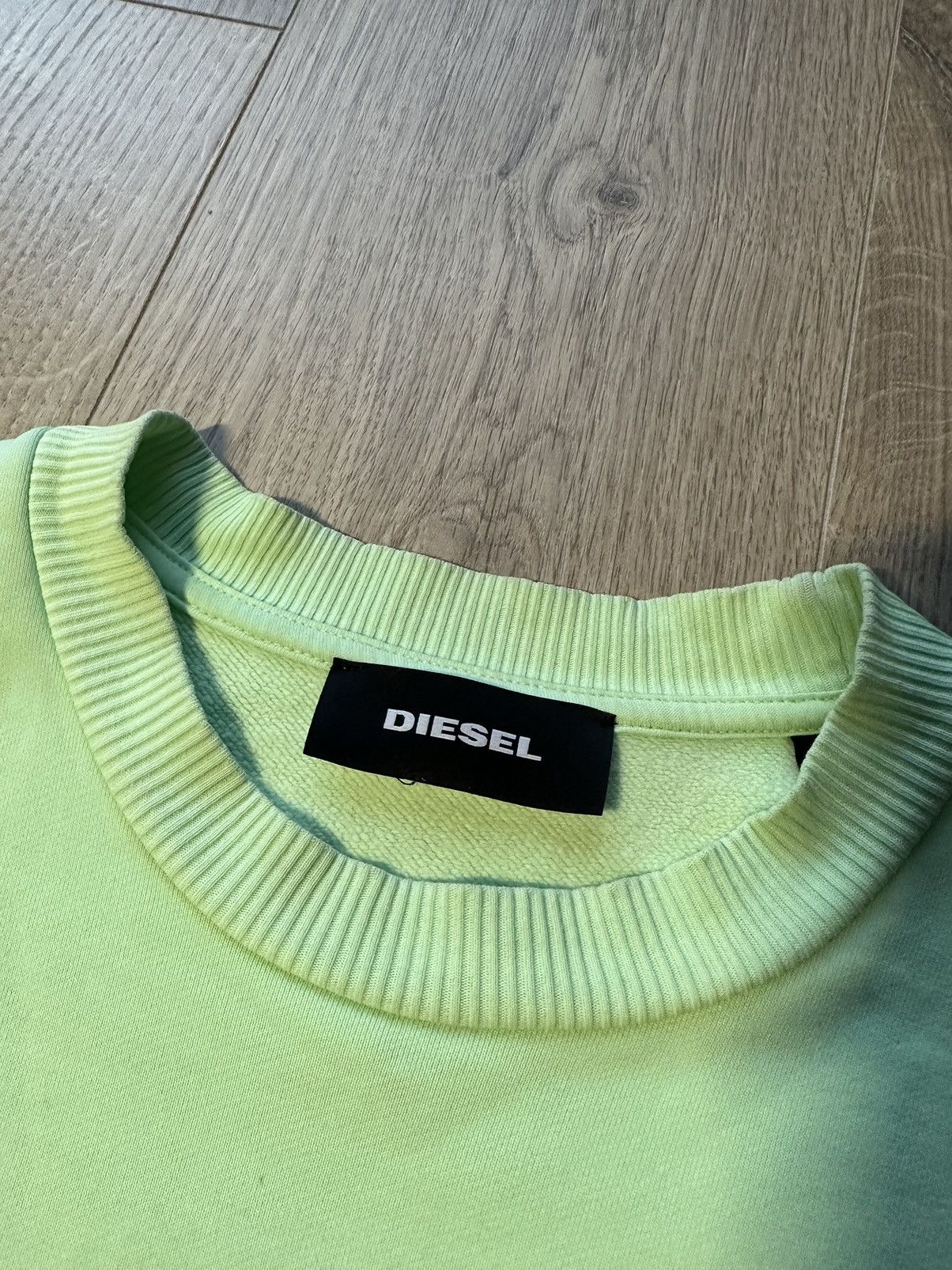 Diesel Diesel Vintage Denim Division Sweatshirt Avant Garde Size US L / EU 52-54 / 3 - 4 Thumbnail