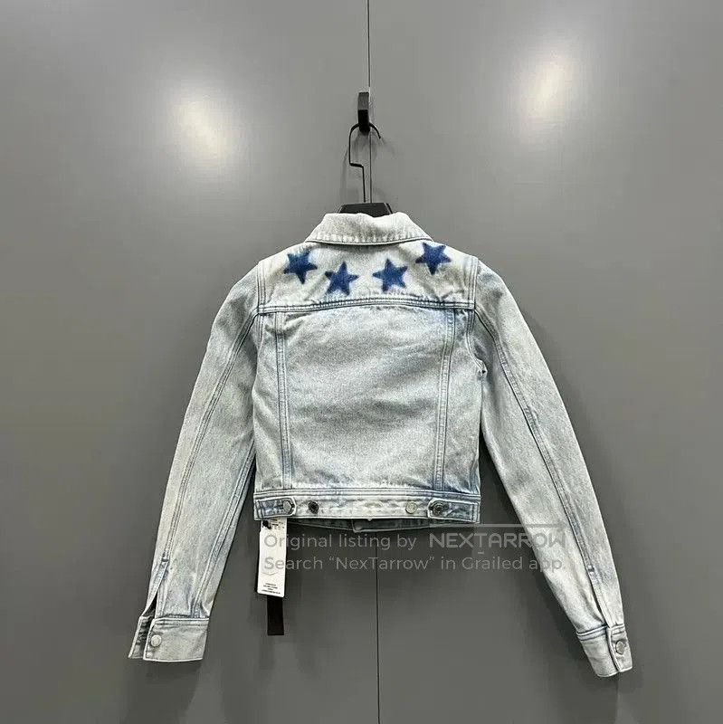 Givenchy Givenchy Blue Cotton Jacket for Women . Size XXS / US 00 / IT 34 - 3 Thumbnail