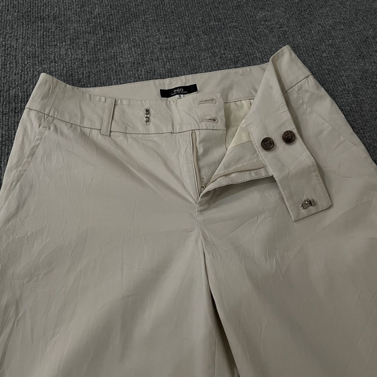 Yohji Yamamoto Yohji Yamamoto Ined Womens Trouser Workwear Casual Pants Size 30" / US 8 / IT 44 - 3 Thumbnail