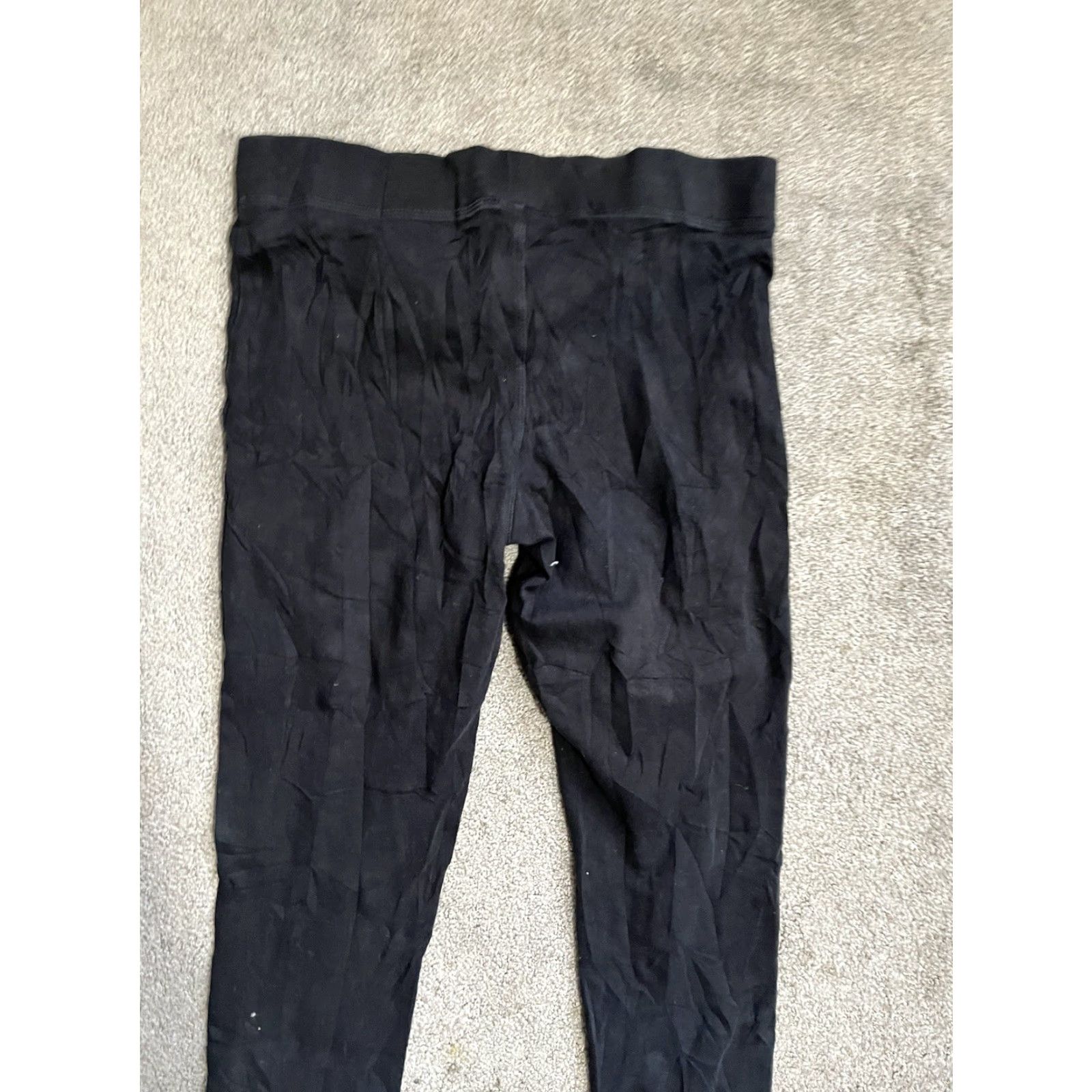 Express Express Women's Leggings Small Black Stretch Ankle Workout Pants Solids Size 28" / US 6 / IT 42 - 4 Thumbnail