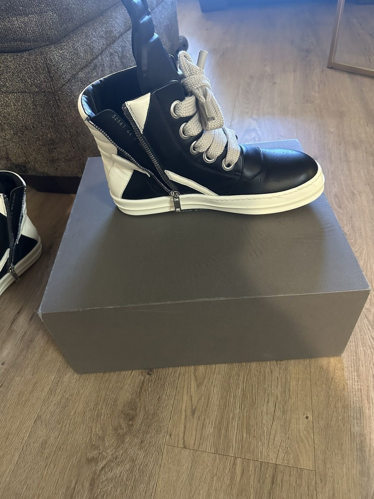 Rick Owens Rick Owens Geobasket jumbo Size US 11 / EU 44 - 5 Thumbnail