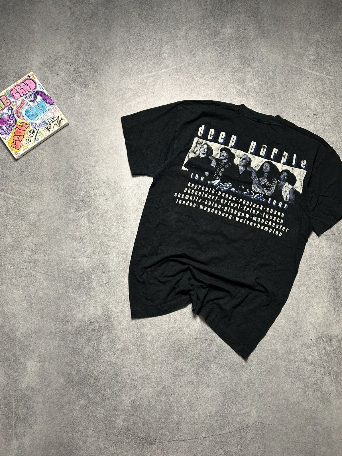 Band Tees × Vintage Vintage Deep Purple Abandon Tour 1998 UK Pop Rock T-Shirt Size US L / EU 52-54 / 3 - 6 Thumbnail