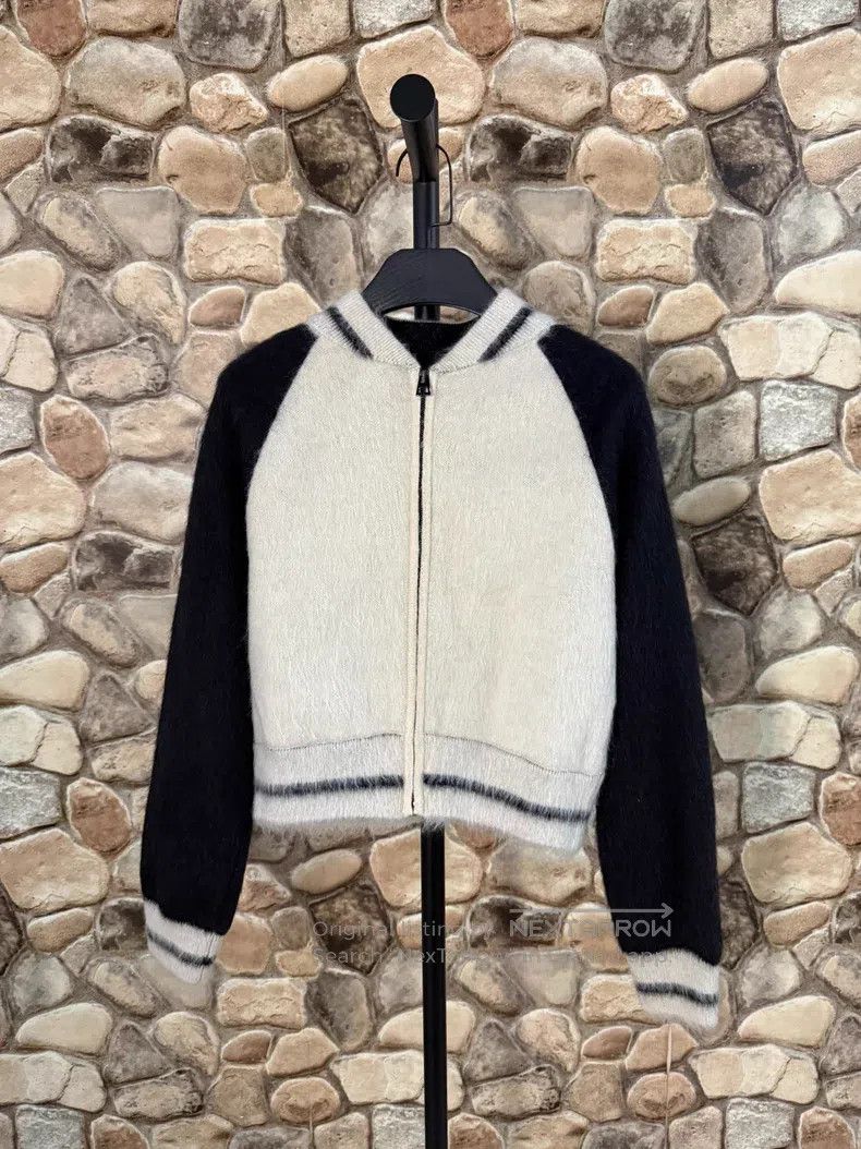 Dior Dior Black and white stitched baseball suit jacket Size XS / US 0-2 / IT 36-38 - 2 Thumbnail