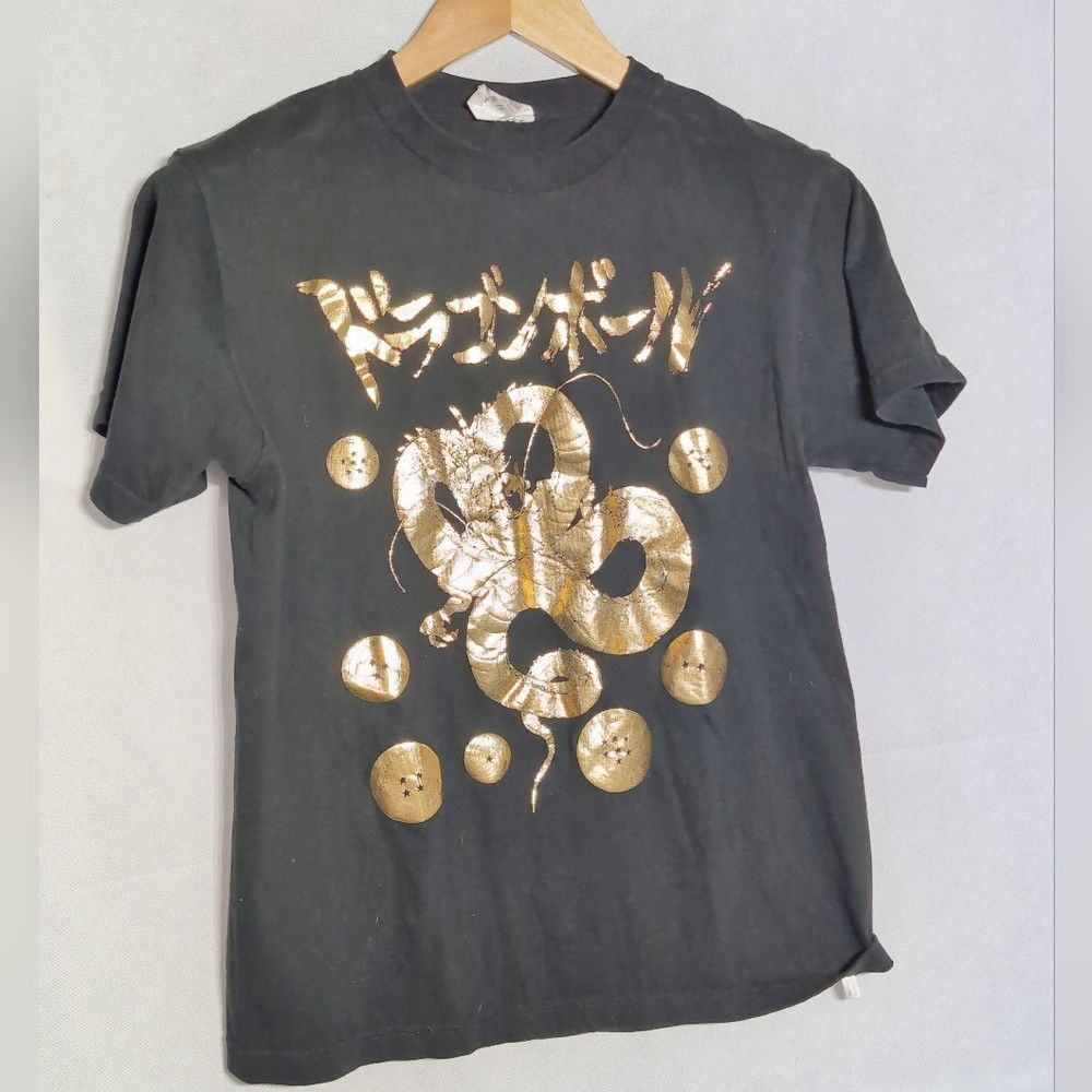 Other Vintage Shueisha Dragon Ball Z Black and Gold Graphic T-Shi Size US S / EU 44-46 / 1 - 1 Thumbnail
